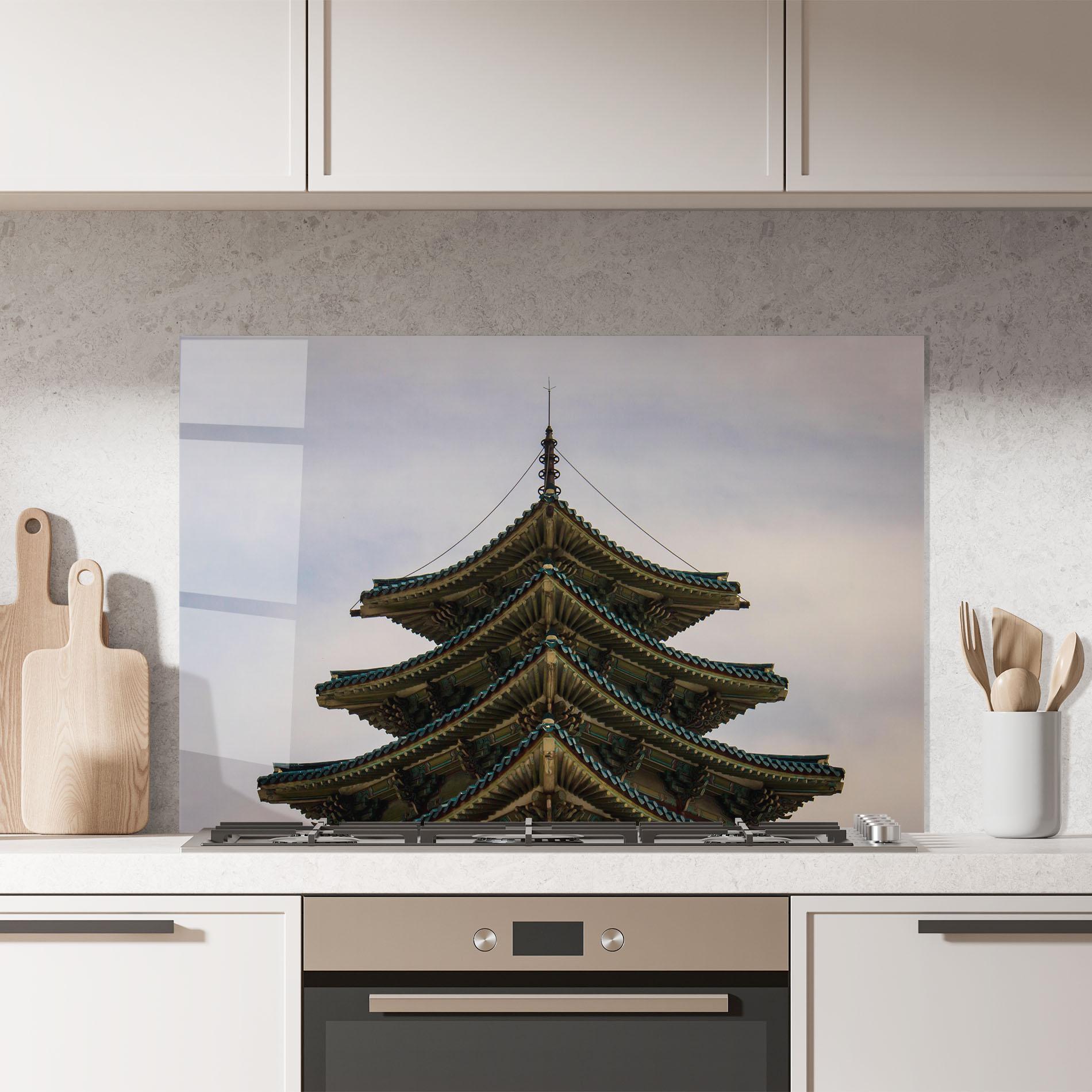 Стъклен панел за кухня Asakusa mockup 7