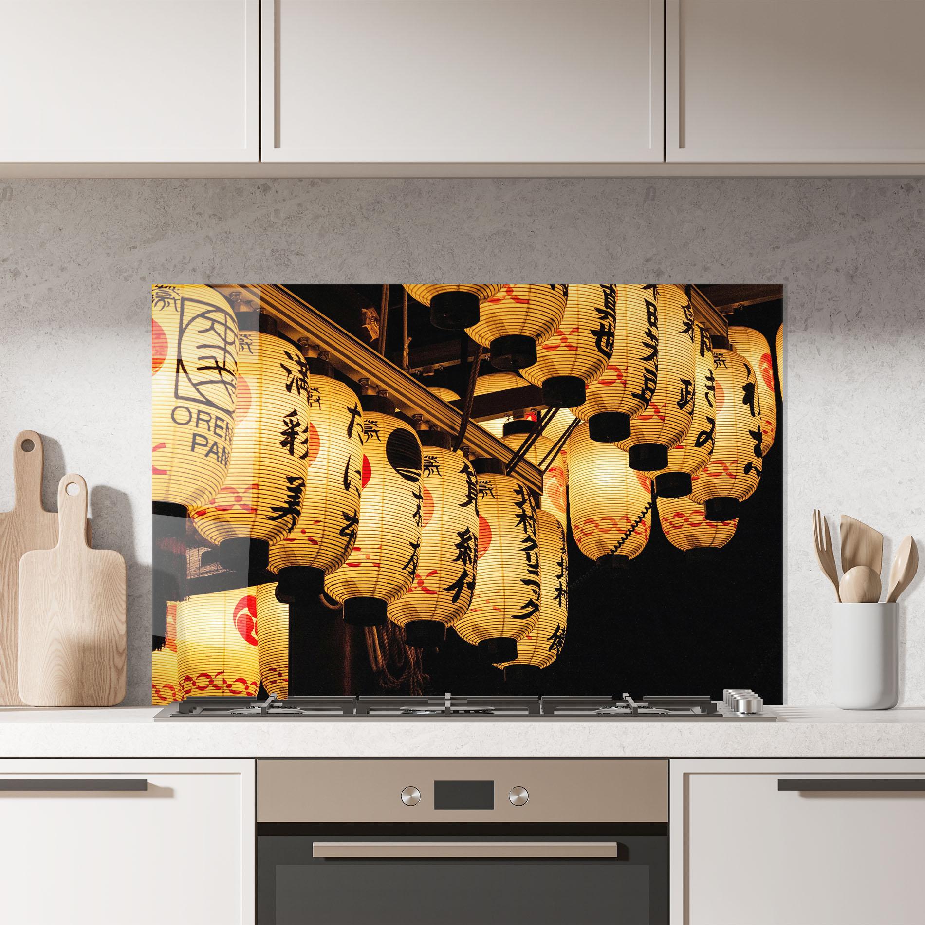 Стъклен панел за кухня Osaka mockup 7