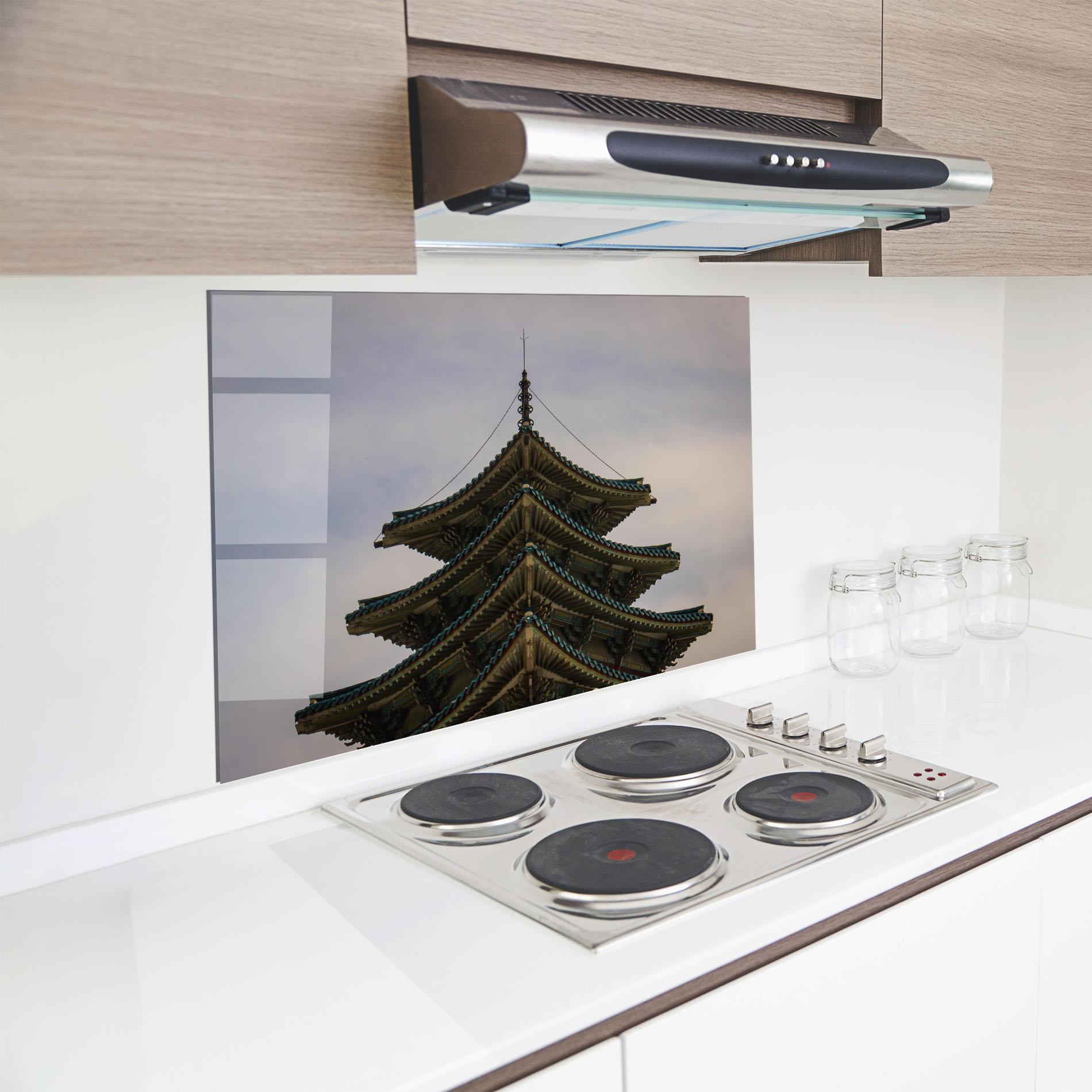 Стъклен панел за кухня Asakusa mockup 8