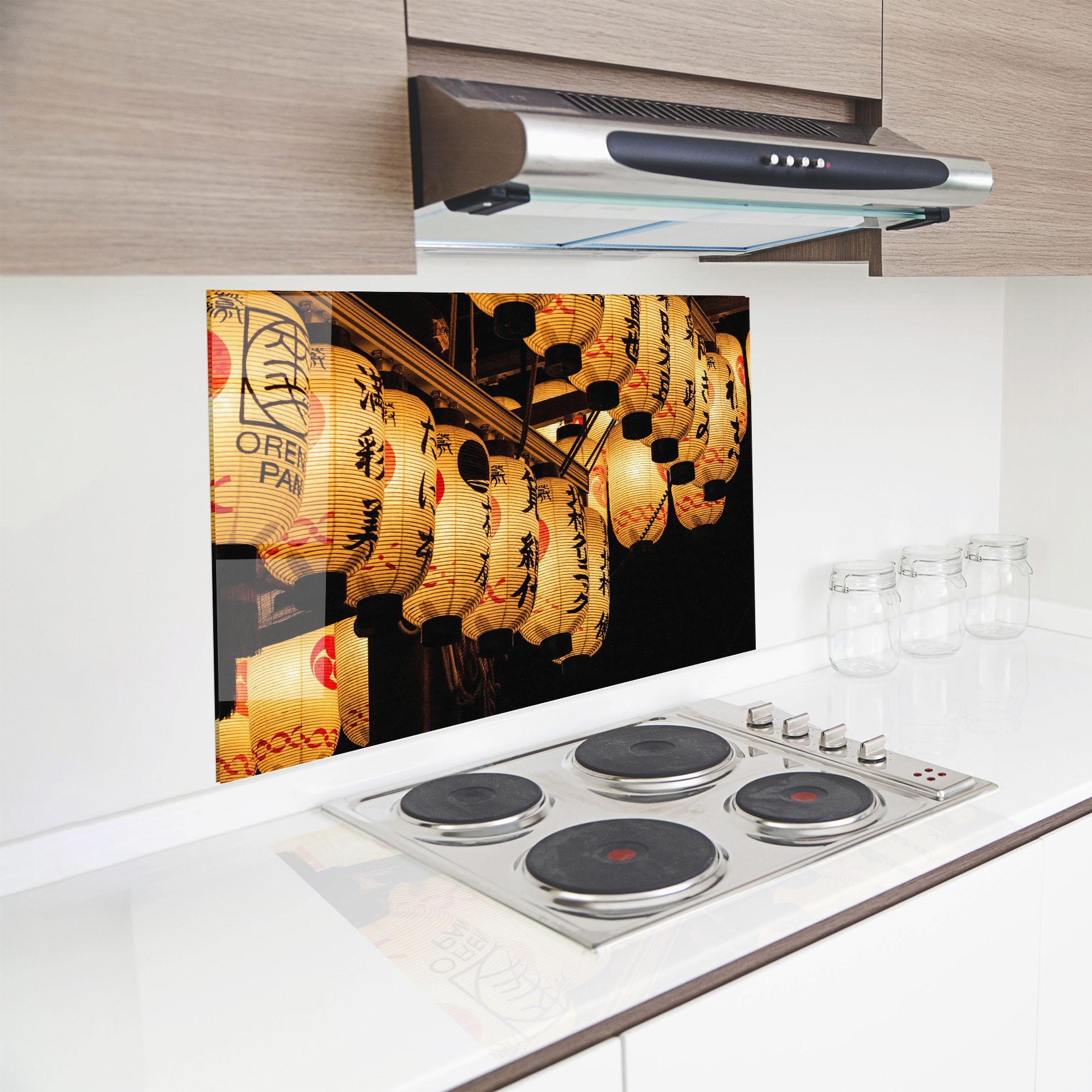 Стъклен панел за кухня Osaka mockup 8