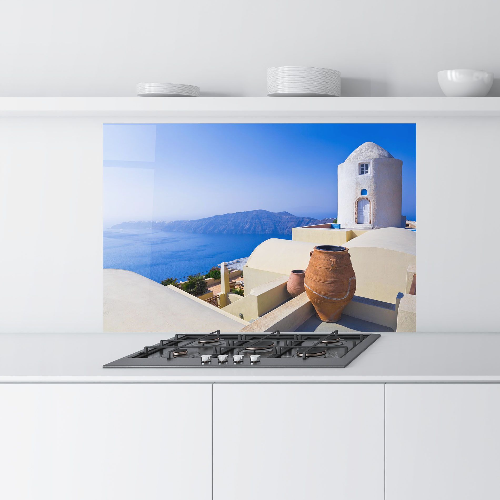Santorini View Greece mockup 9