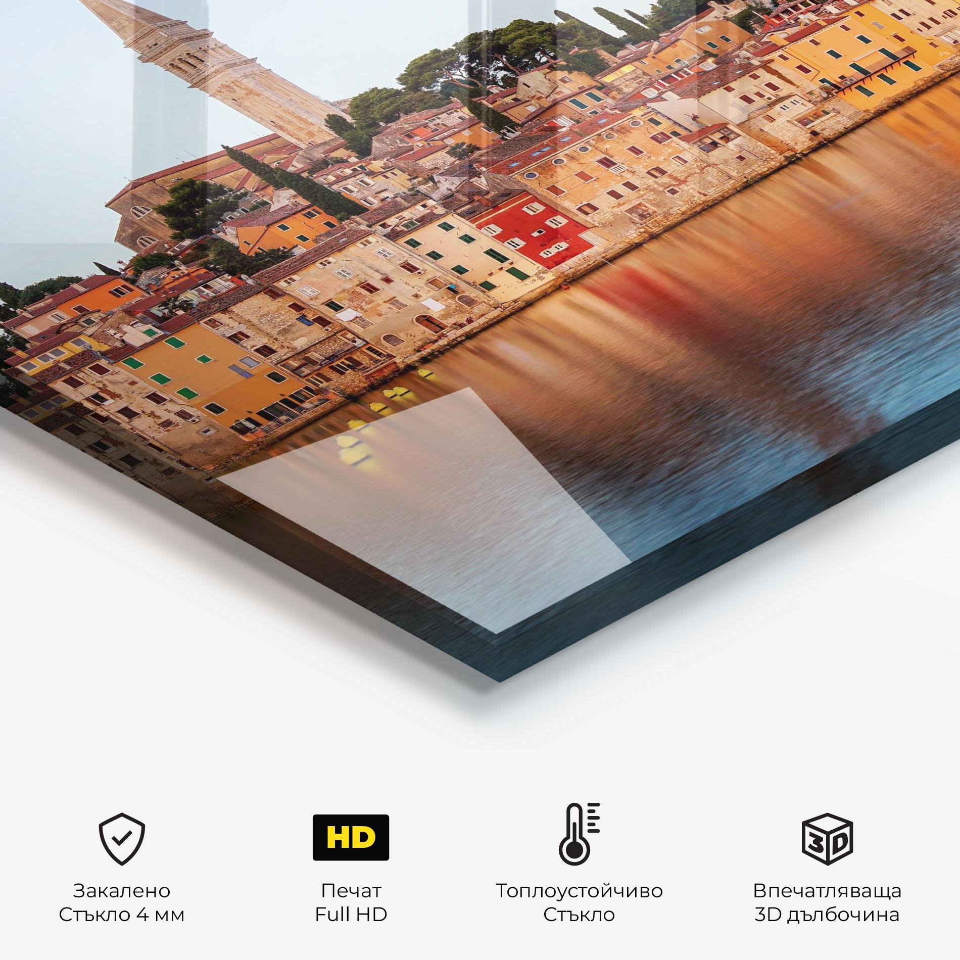 Стъклен панел за кухня Rovinj mockup 2