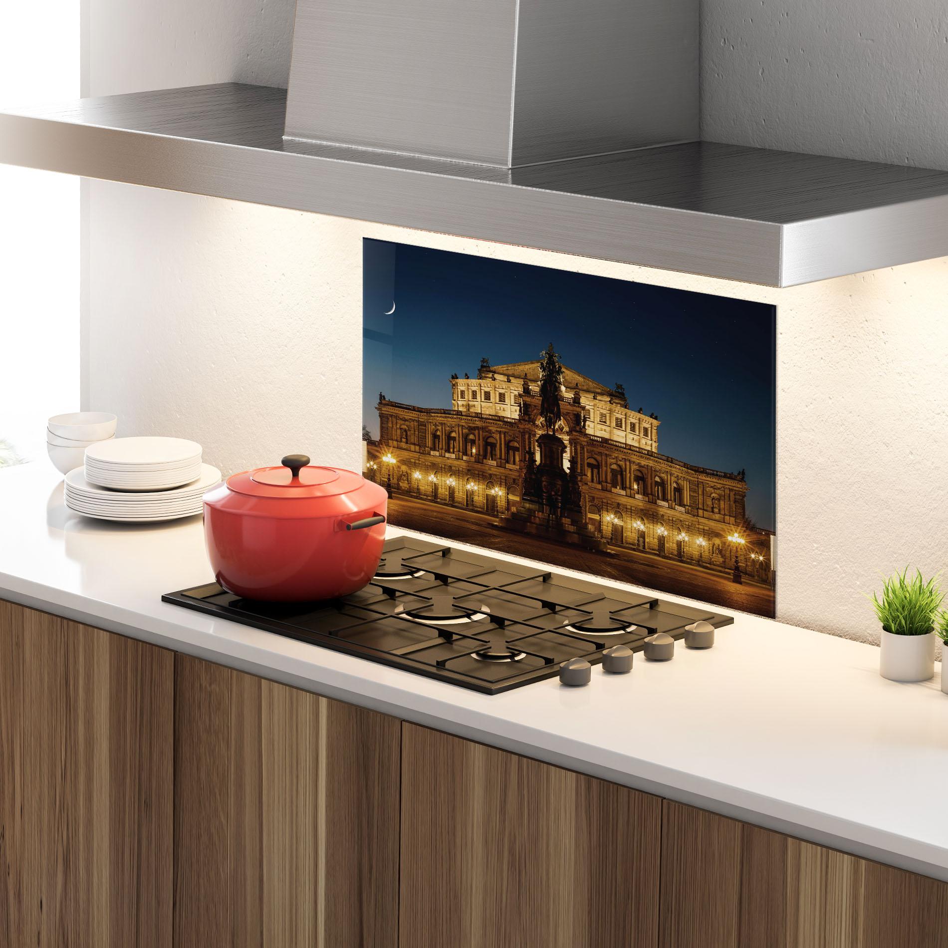 Стъклен панел за кухня Dresden Opera mockup 4