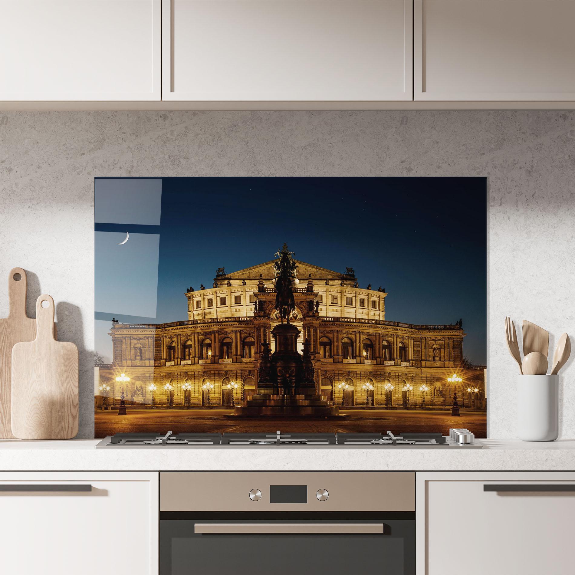 Стъклен панел за кухня Dresden Opera mockup 7