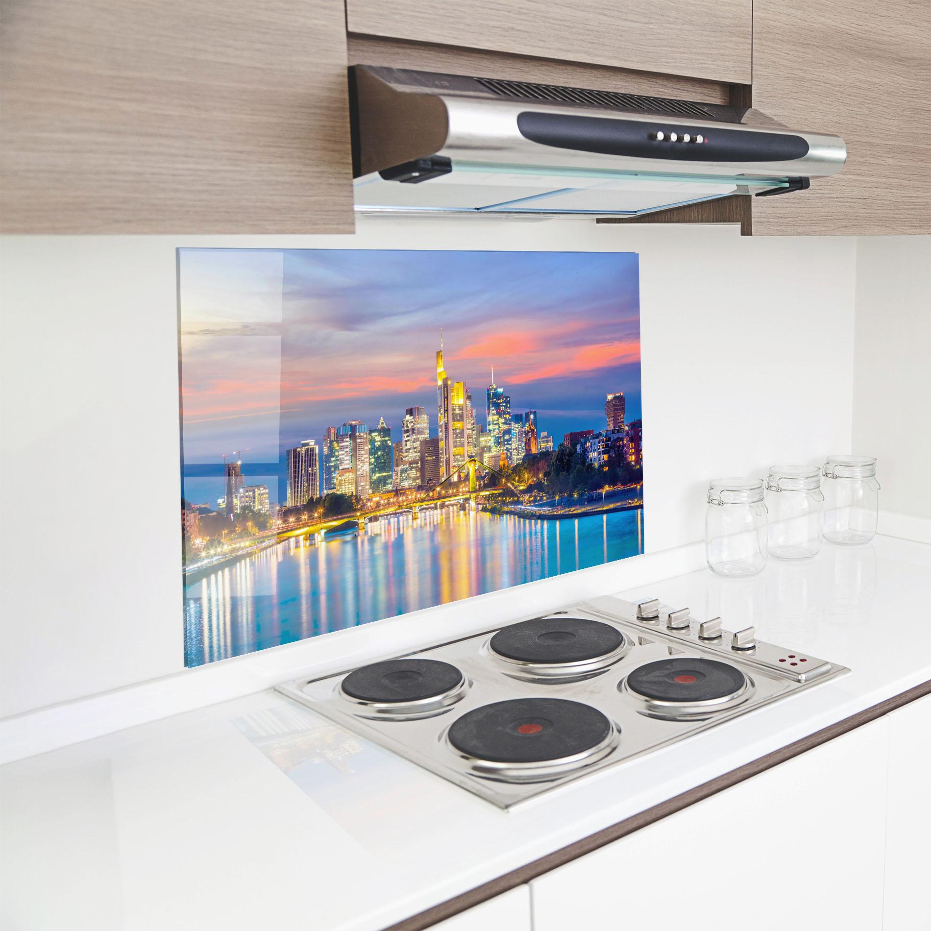 Стъклен панел за кухня Germany Sunset mockup 8