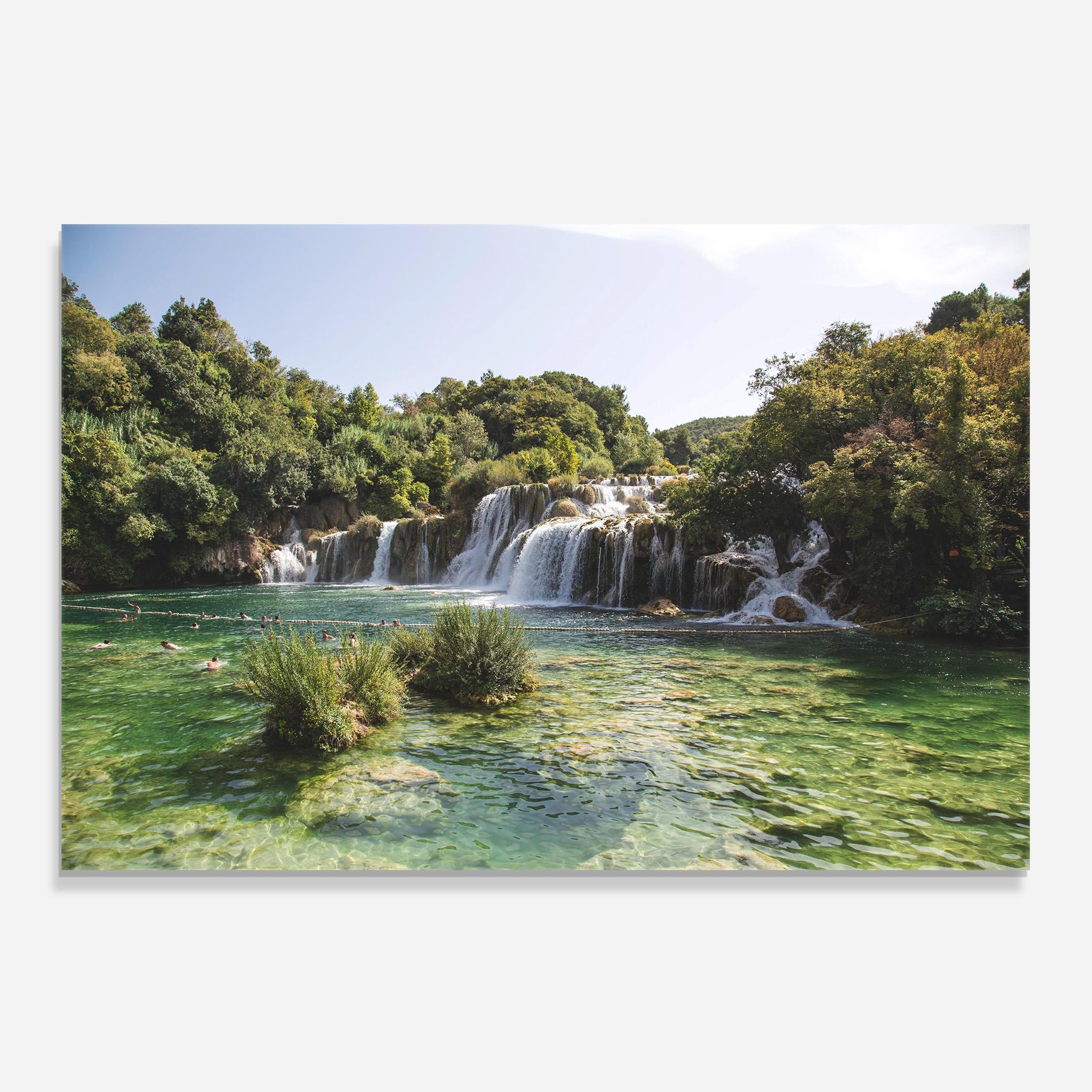 Green Waterfall mockup 0
