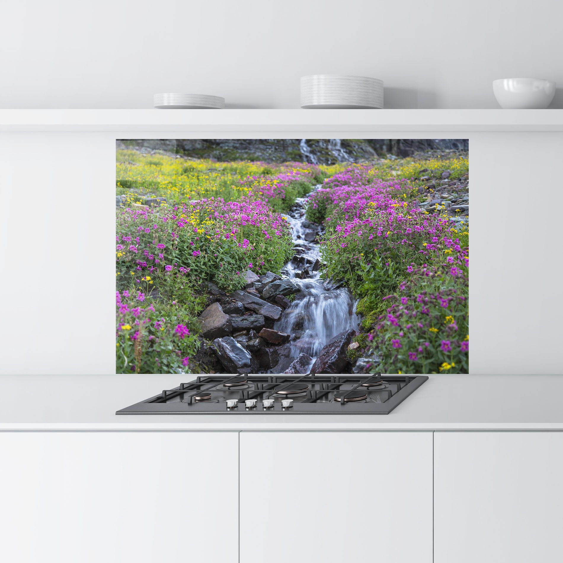 Purple Field Waterfall mockup 9