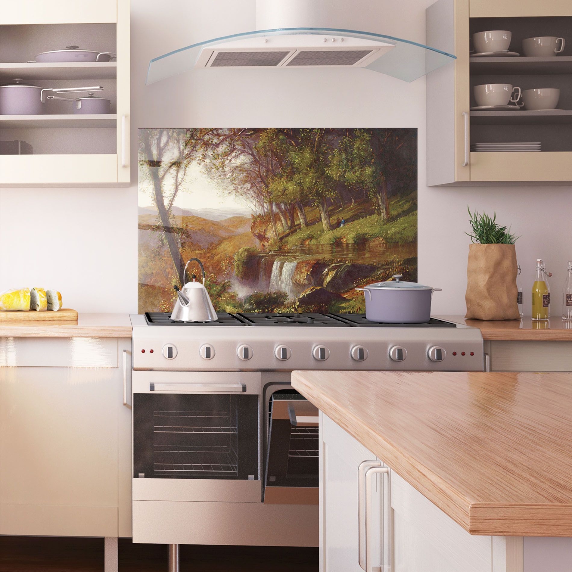 Waterfall Painting mockup 1