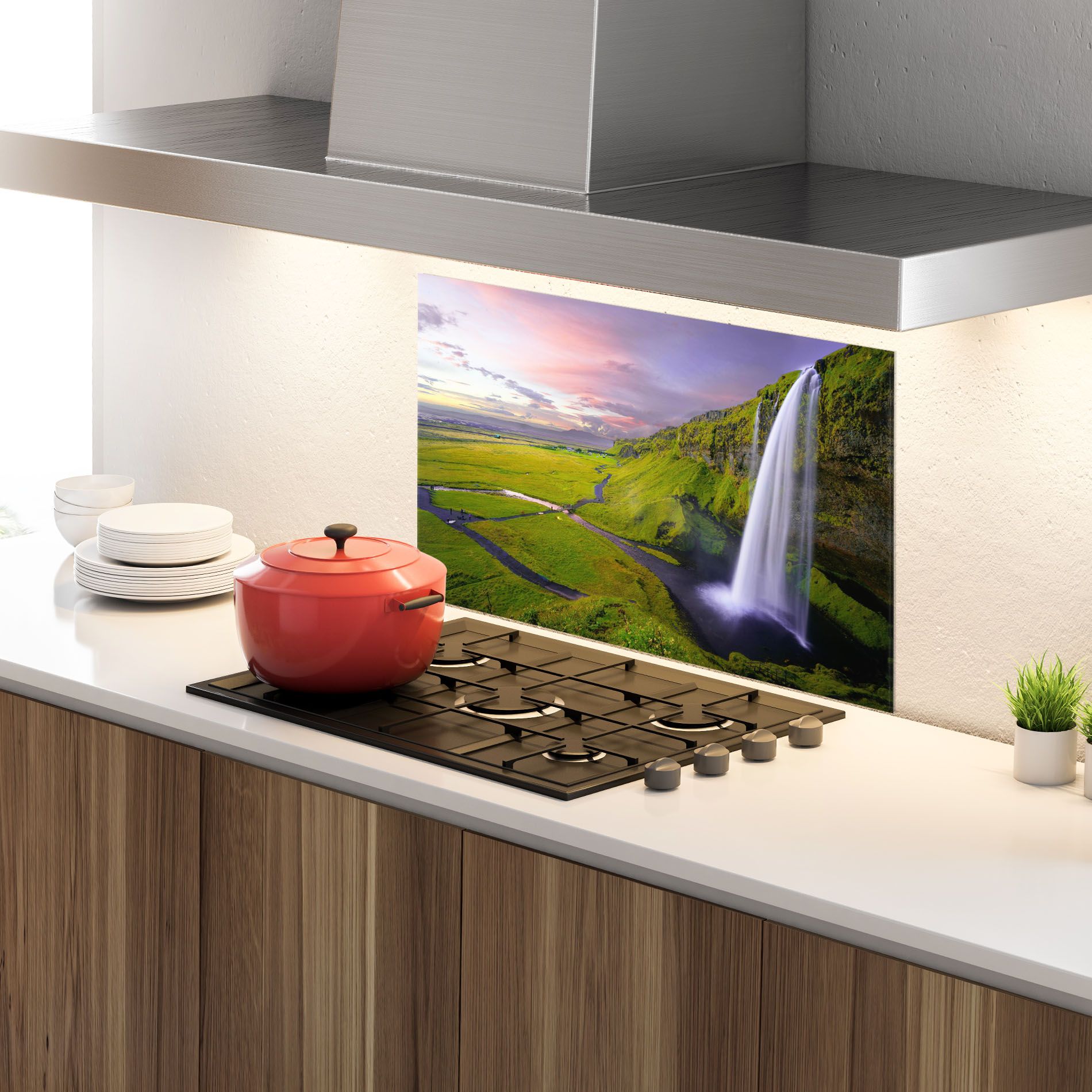 Pink Wky Waterfall mockup 4