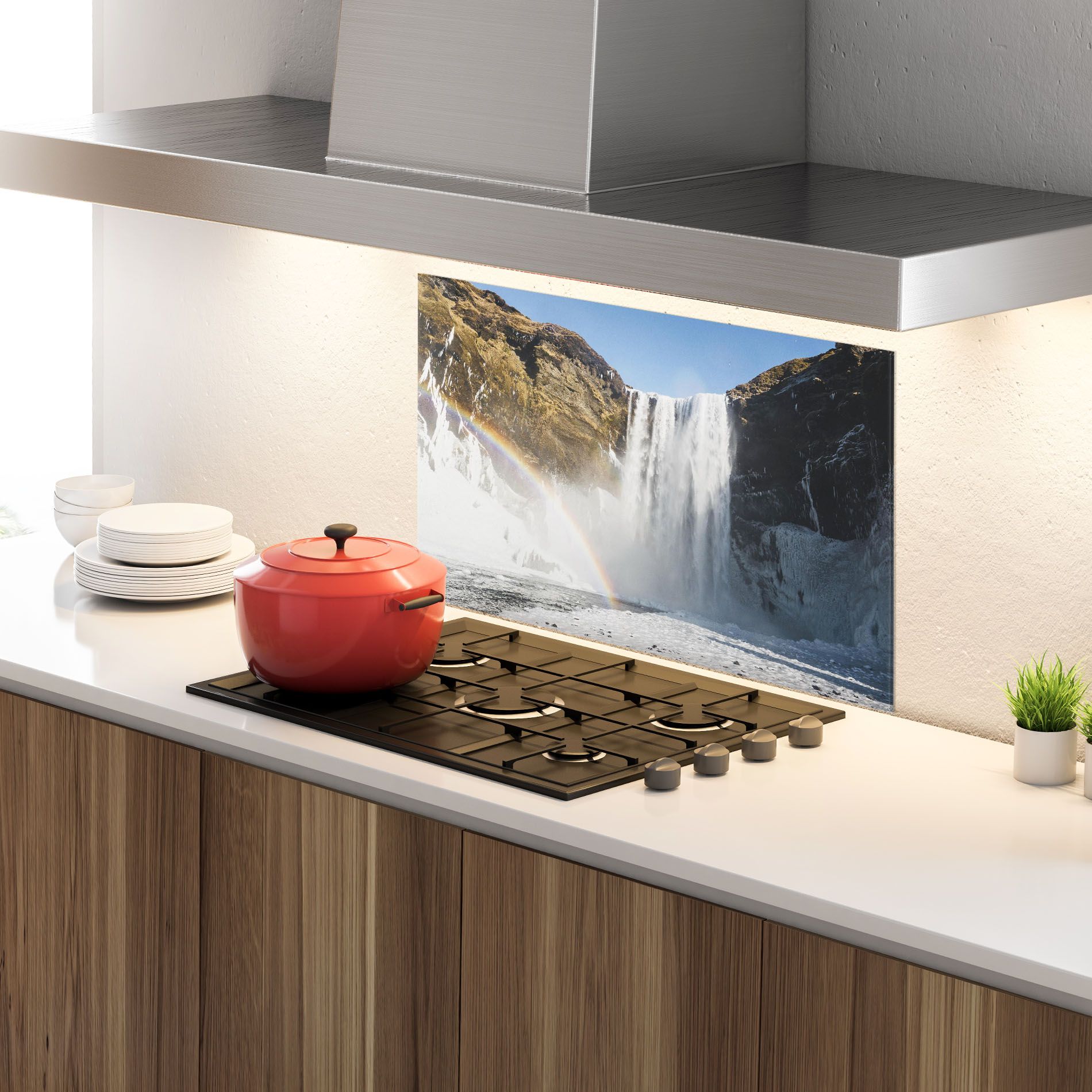 Rainbow Waterfall mockup 4