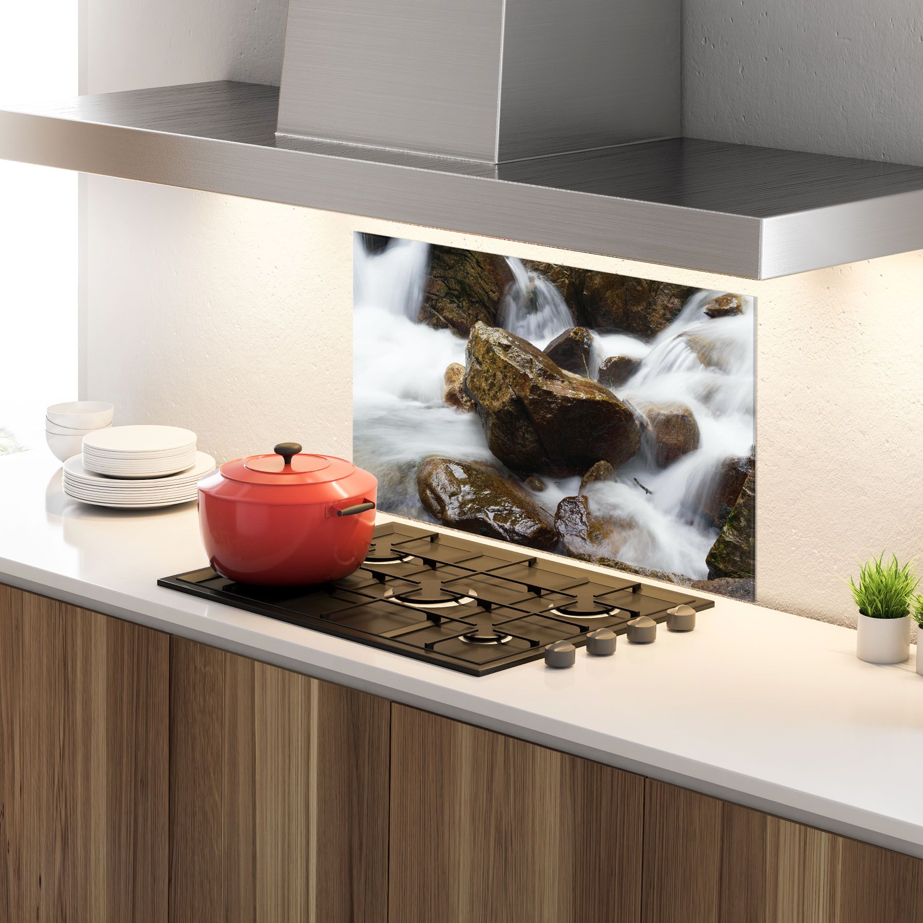 Shiny Rocks Waterfall mockup 4