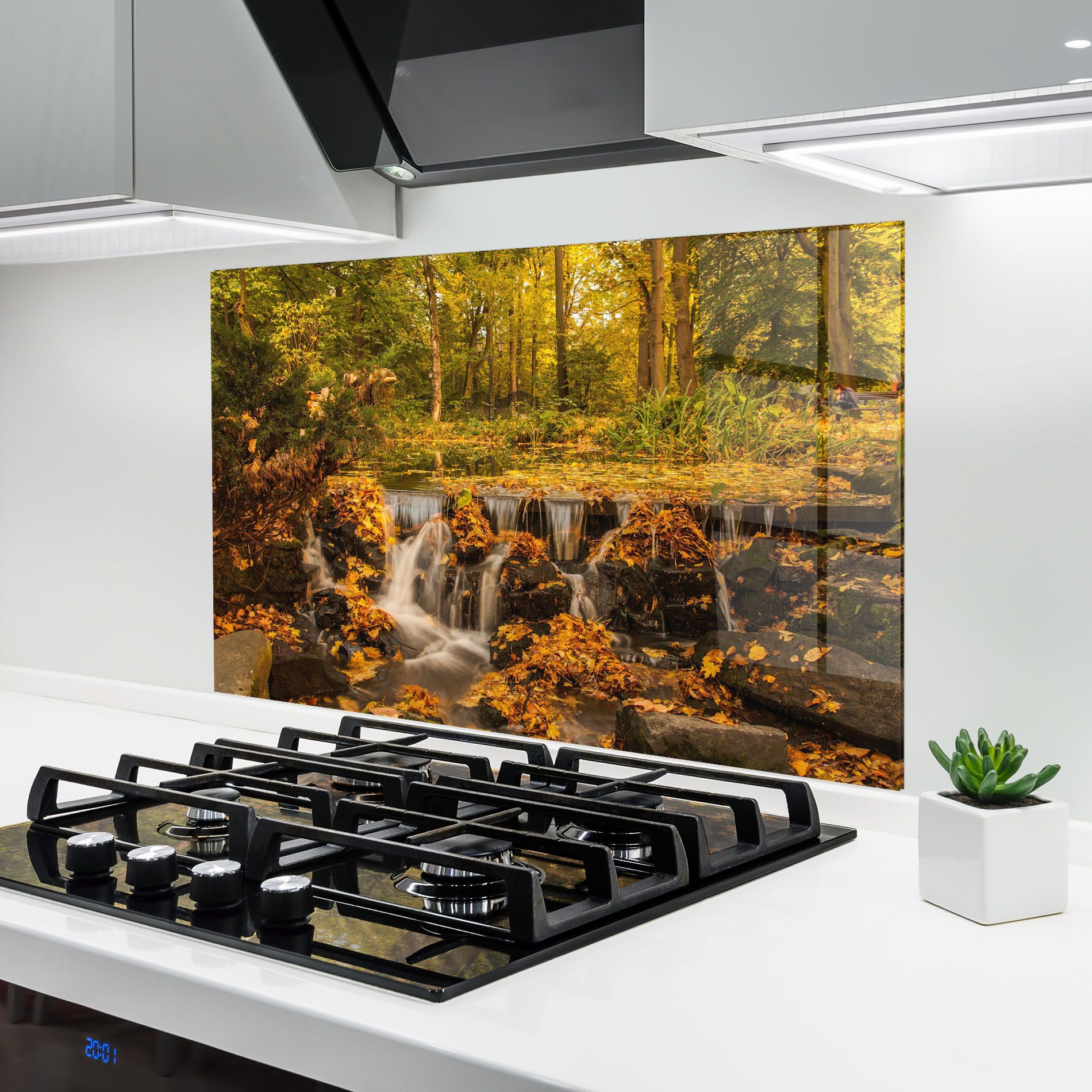 Autumn Pretty Waterfall mockup 6