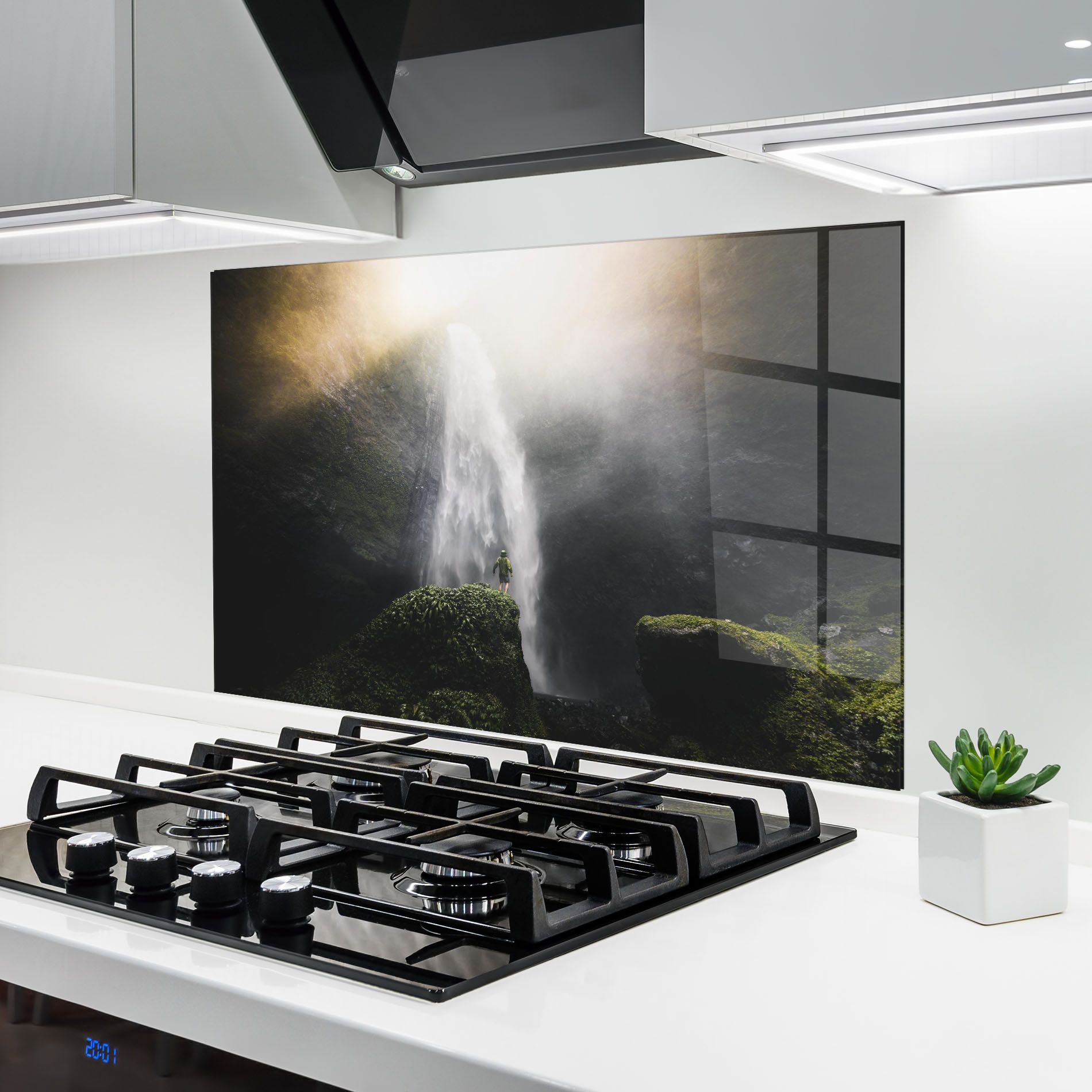 Green Man Waterfall mockup 6