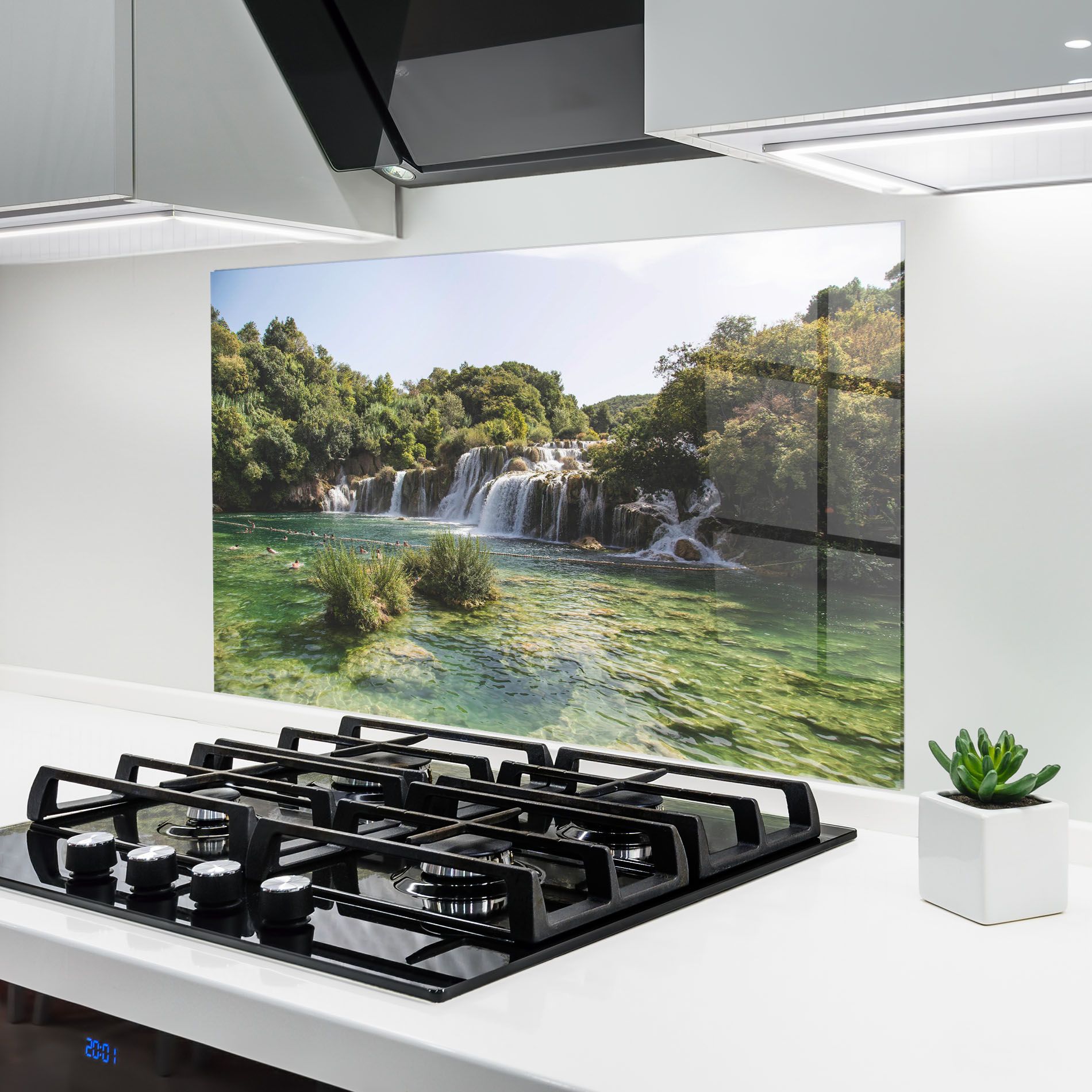 Green Waterfall mockup 6