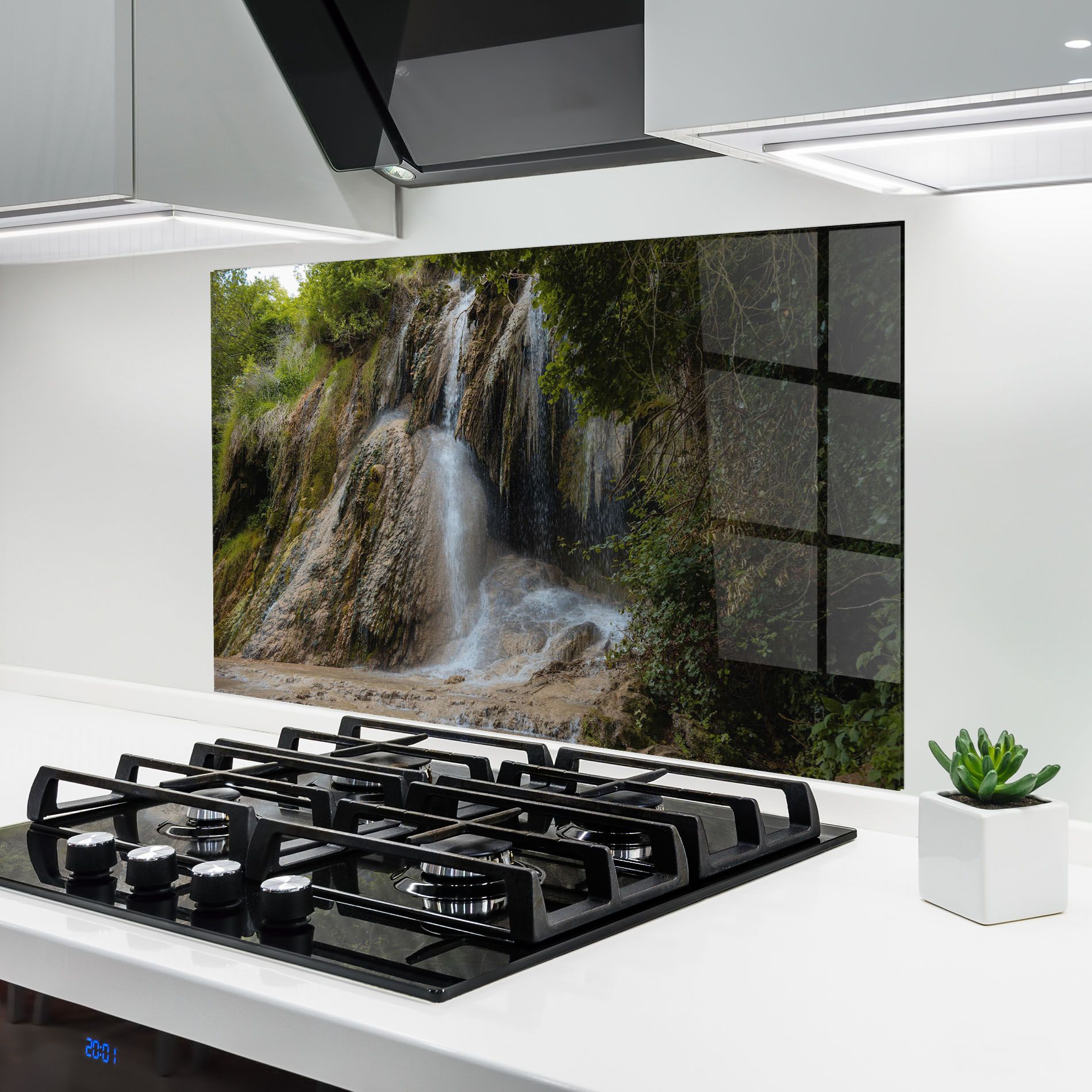 Pretty Waterfall Forest mockup 6