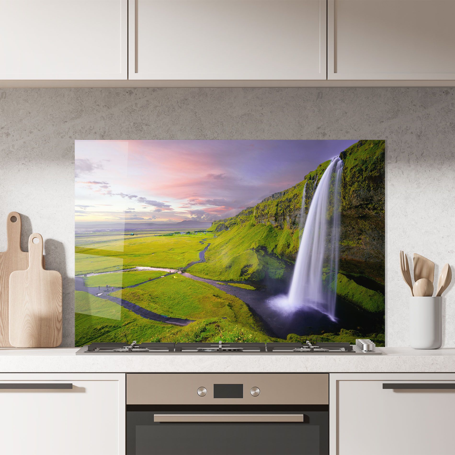 Pink Wky Waterfall mockup 7