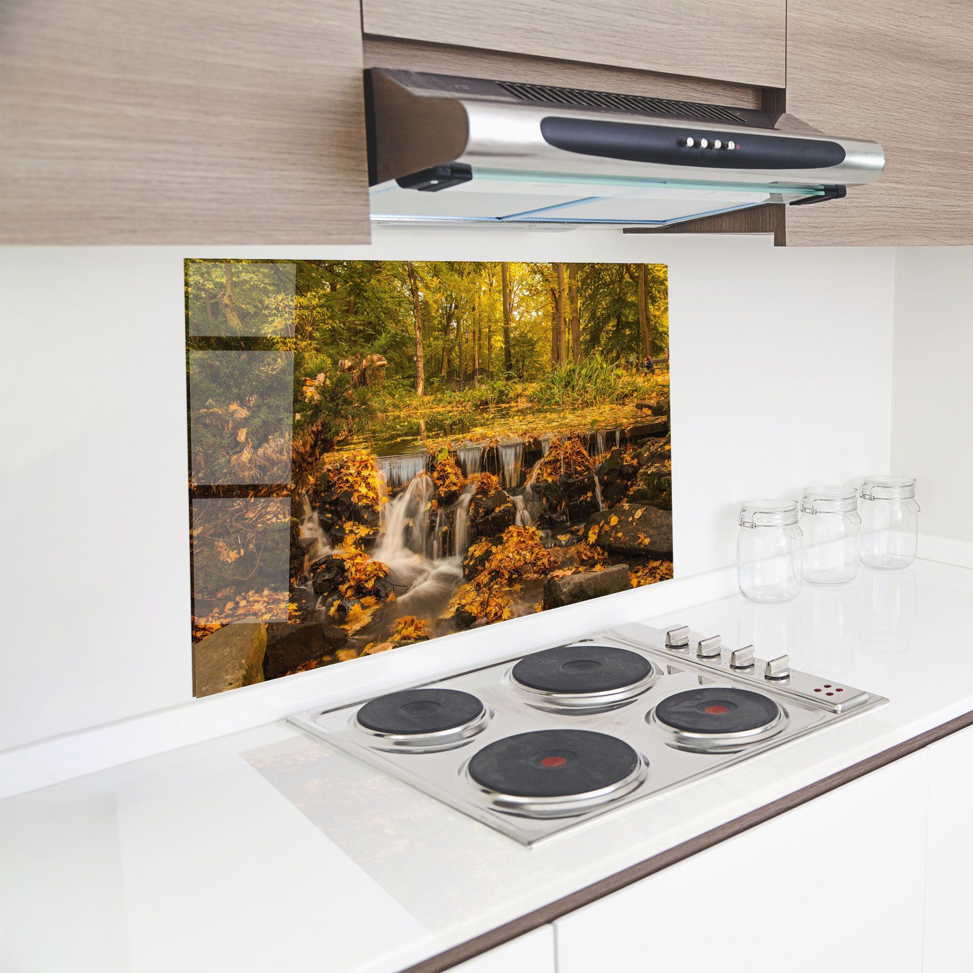 Autumn Pretty Waterfall mockup 8