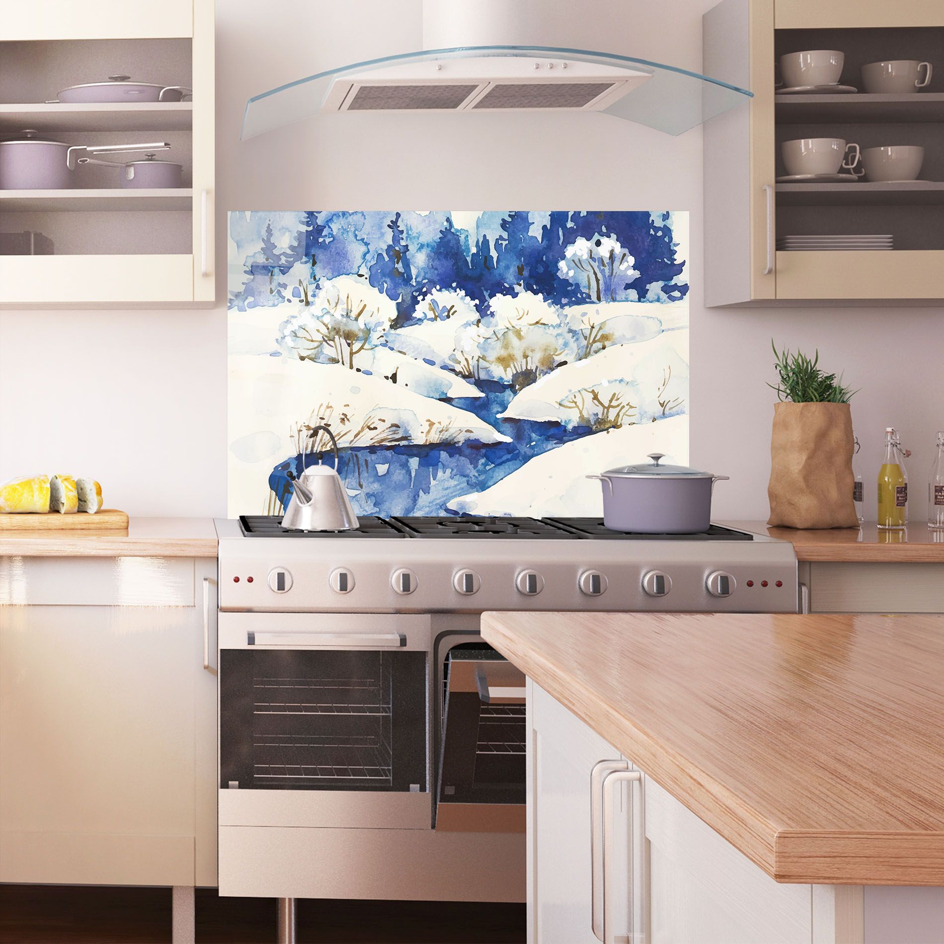 Blue Trees Winter mockup 1