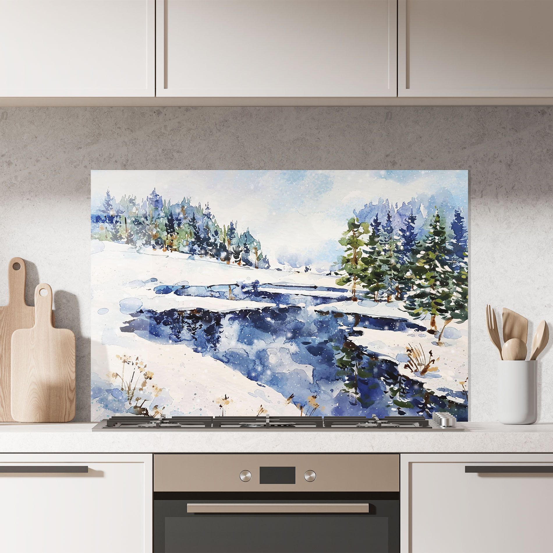 Winter Painting mockup 7