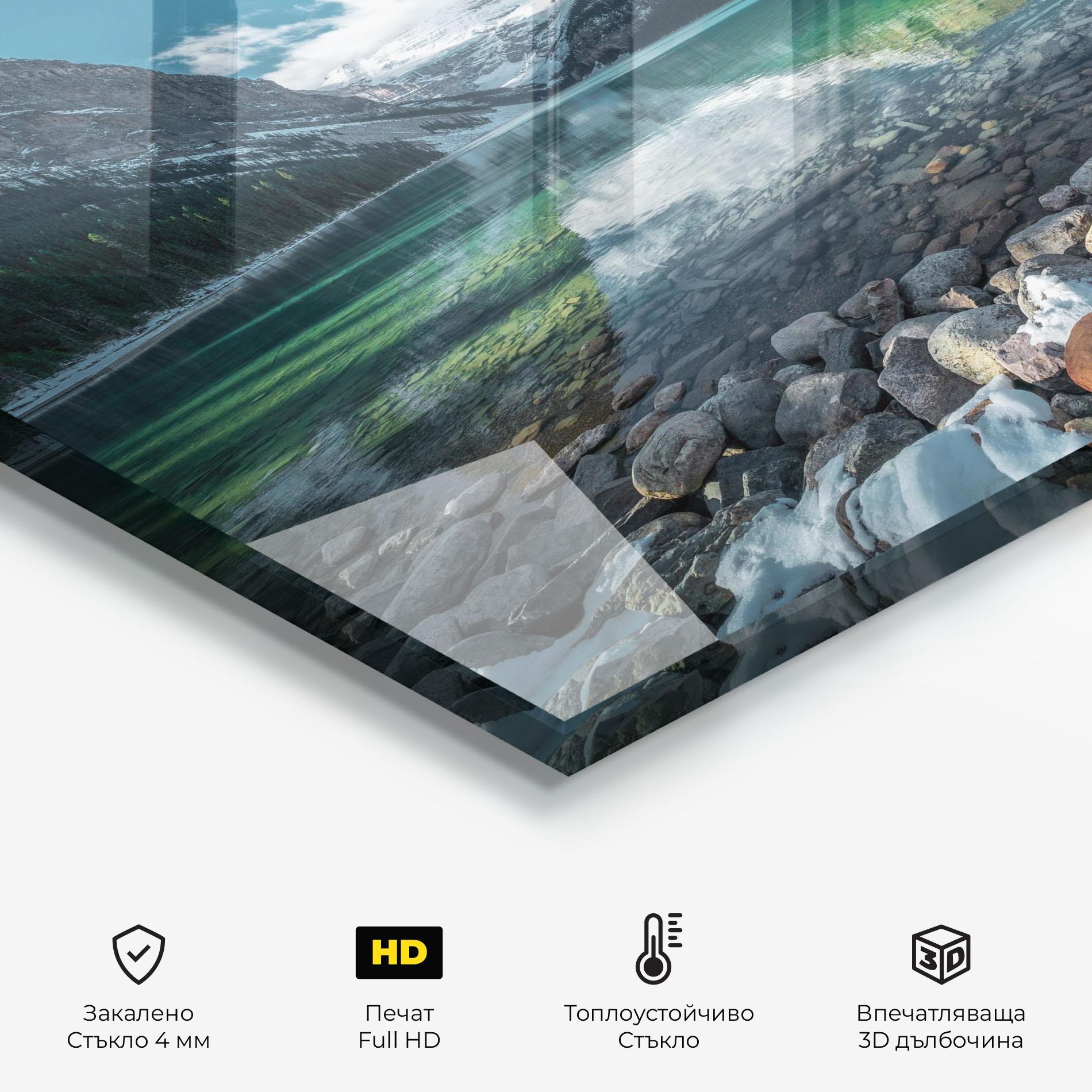 Стъклен панел за кухня Breathtaking View mockup 2