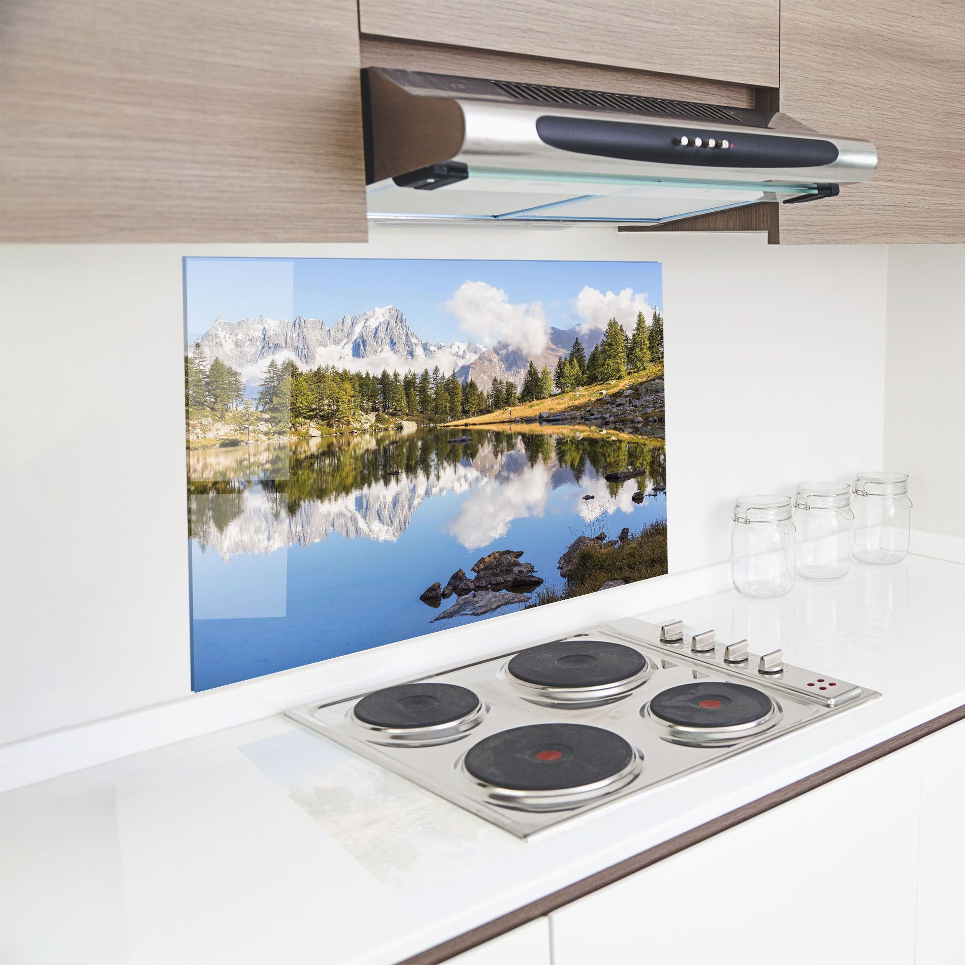 Mountain Reflection mockup 8