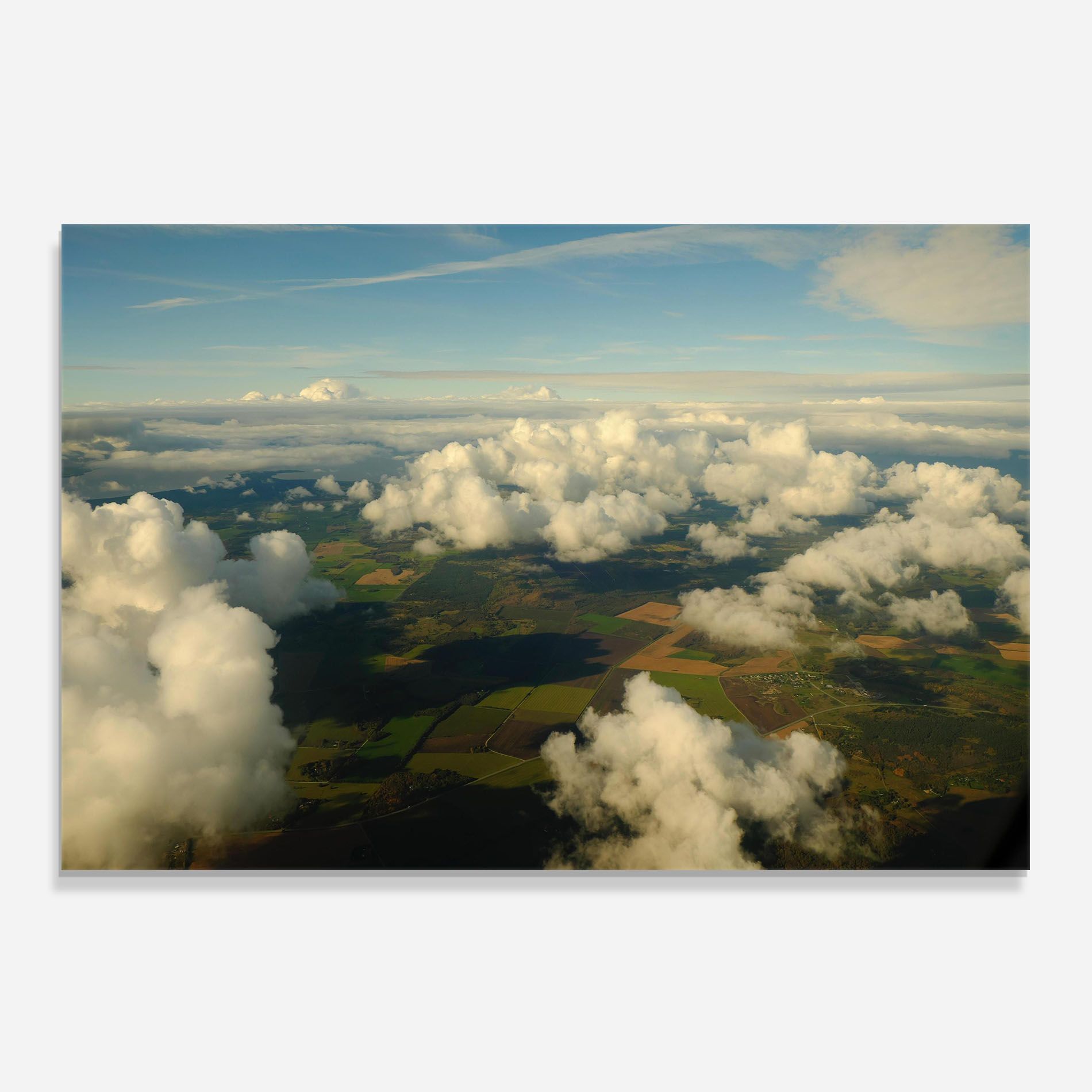Clouds View From Plane mockup 0