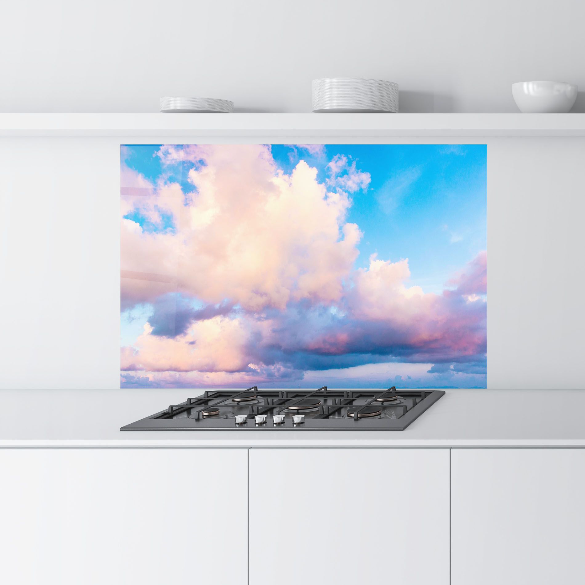 Dreamy Pink Clouds mockup 9