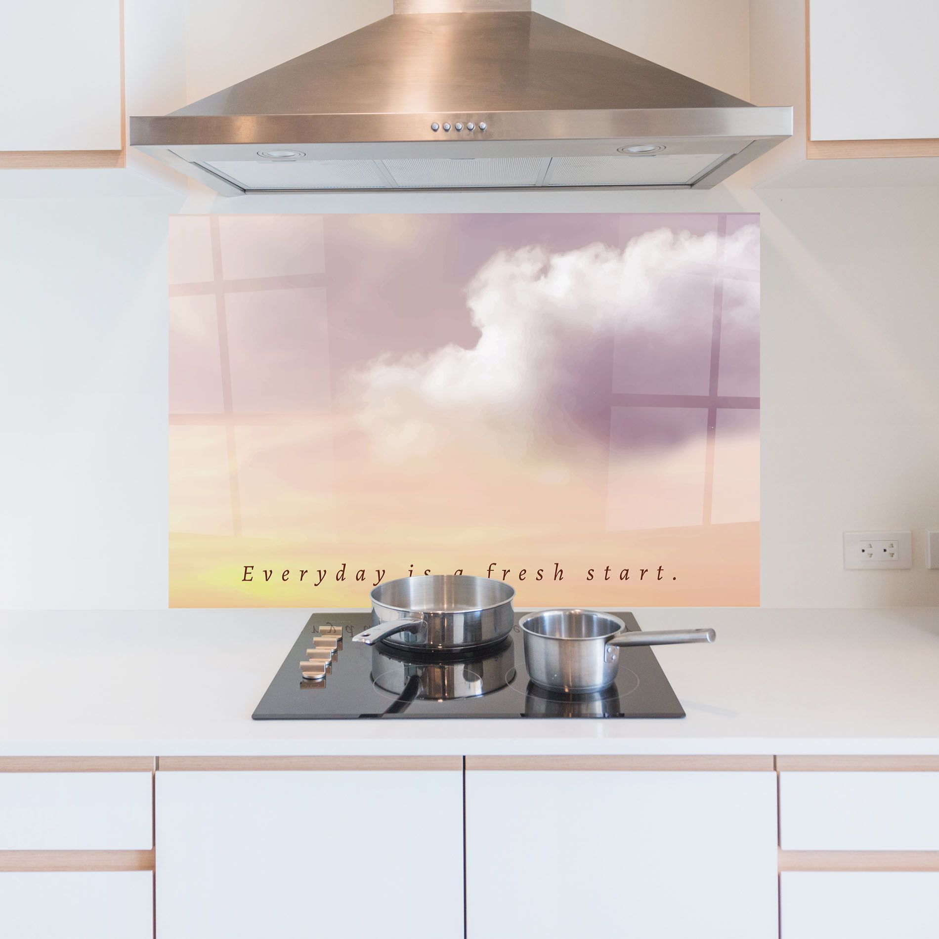 Clouds Text Cream mockup 5