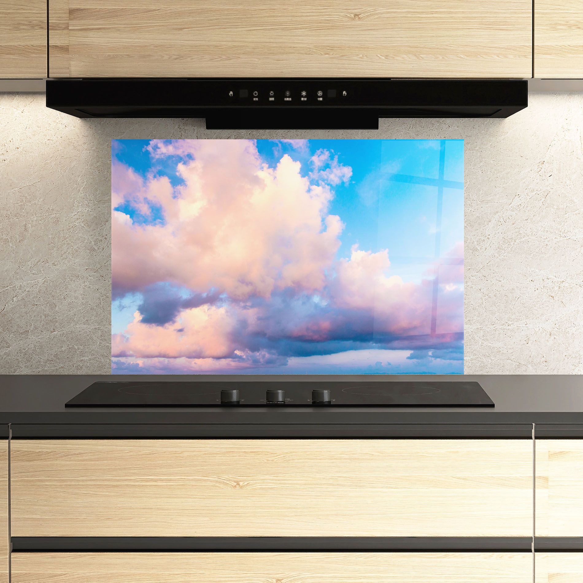 Dreamy Pink Clouds mockup 3