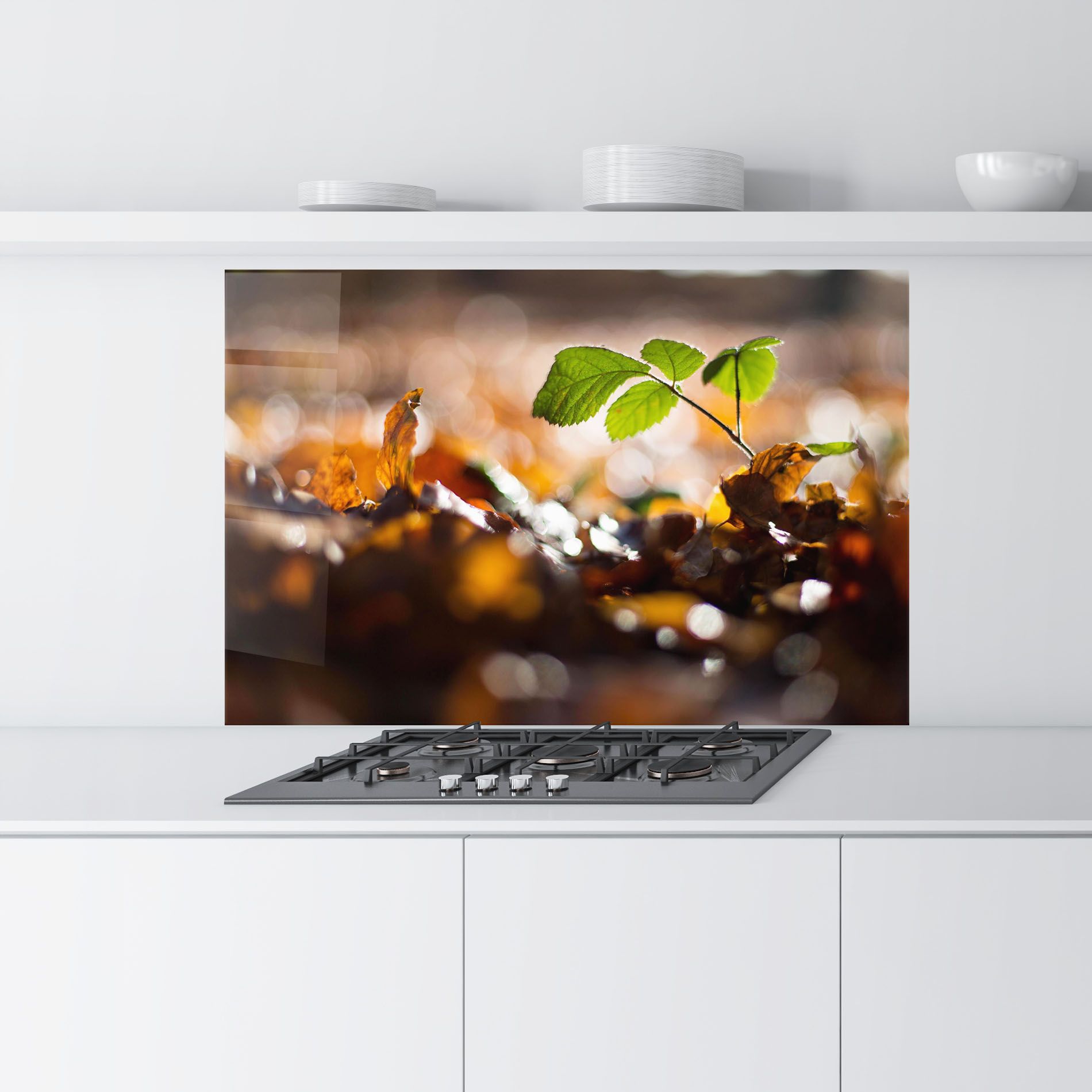 Green Leaf Autumn mockup 9