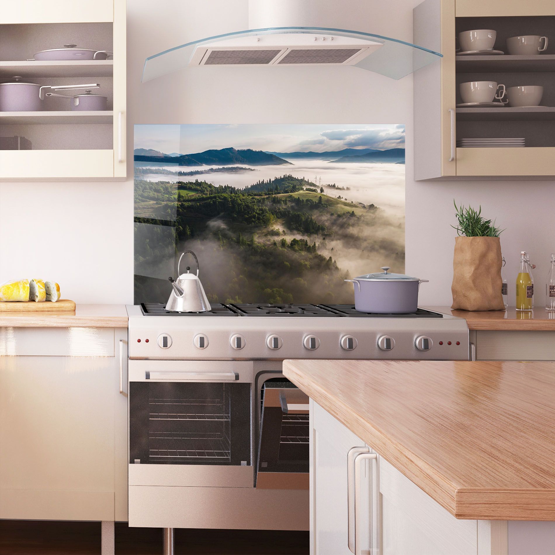 Foggy Forest View mockup 1