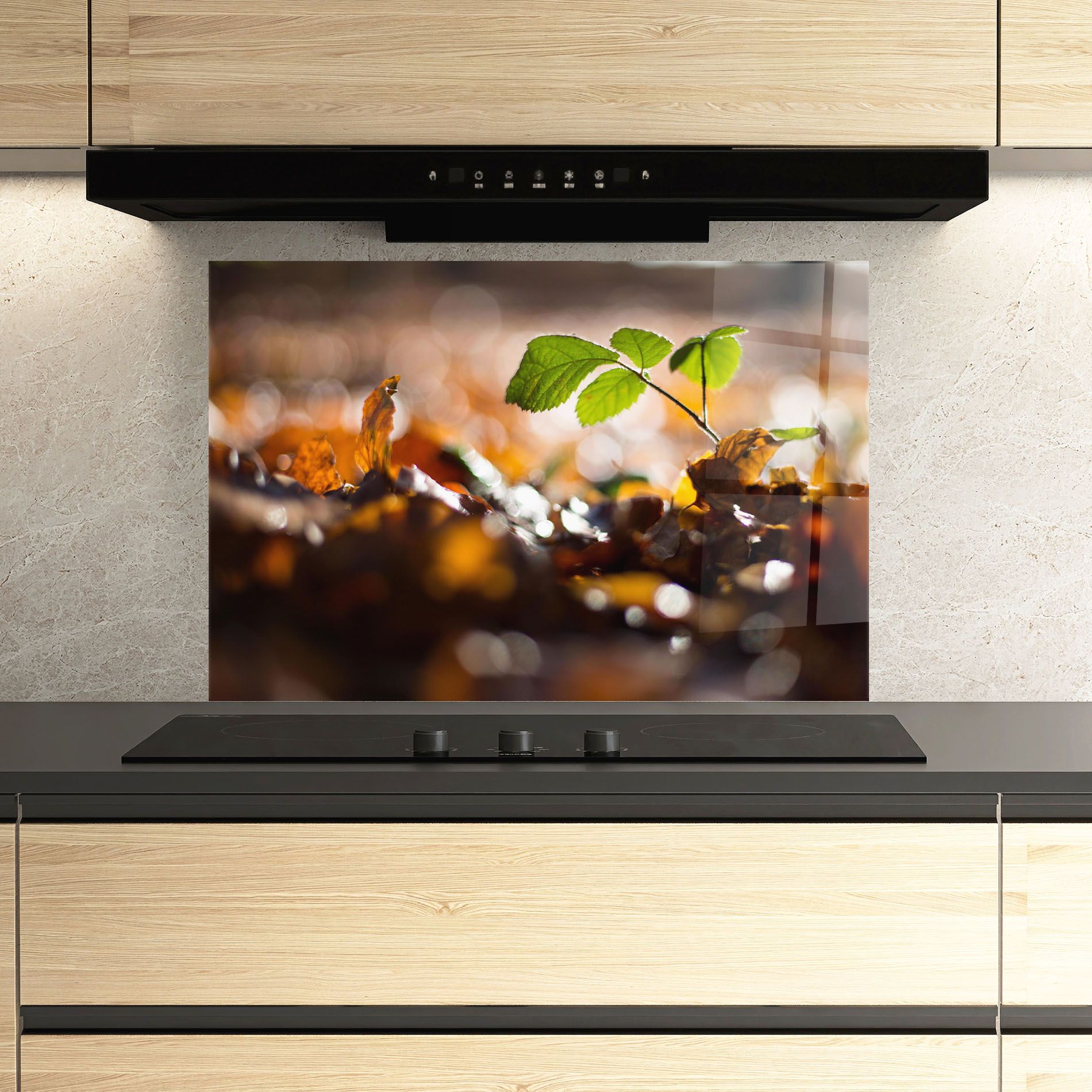 Green Leaf Autumn mockup 3