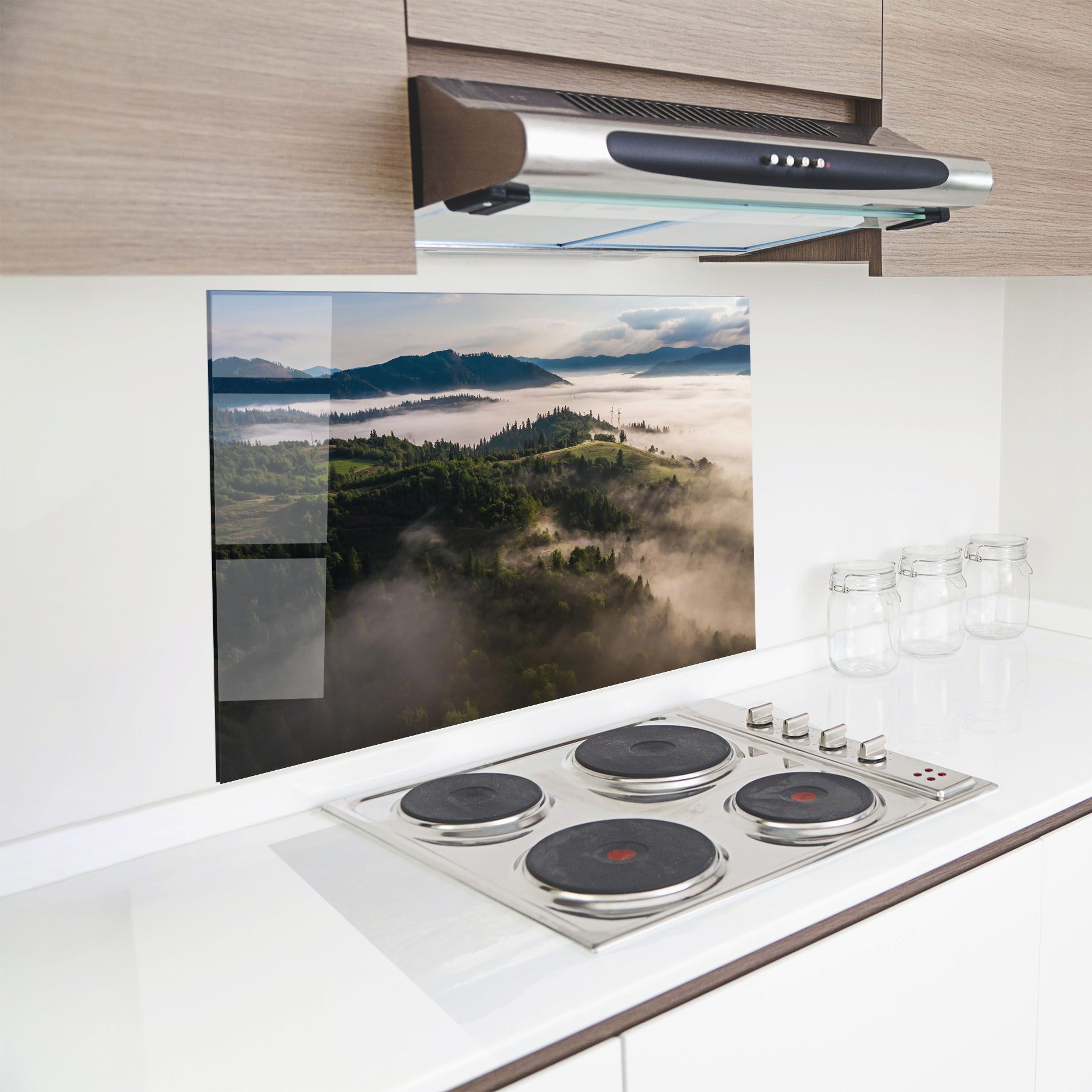 Foggy Forest View mockup 8