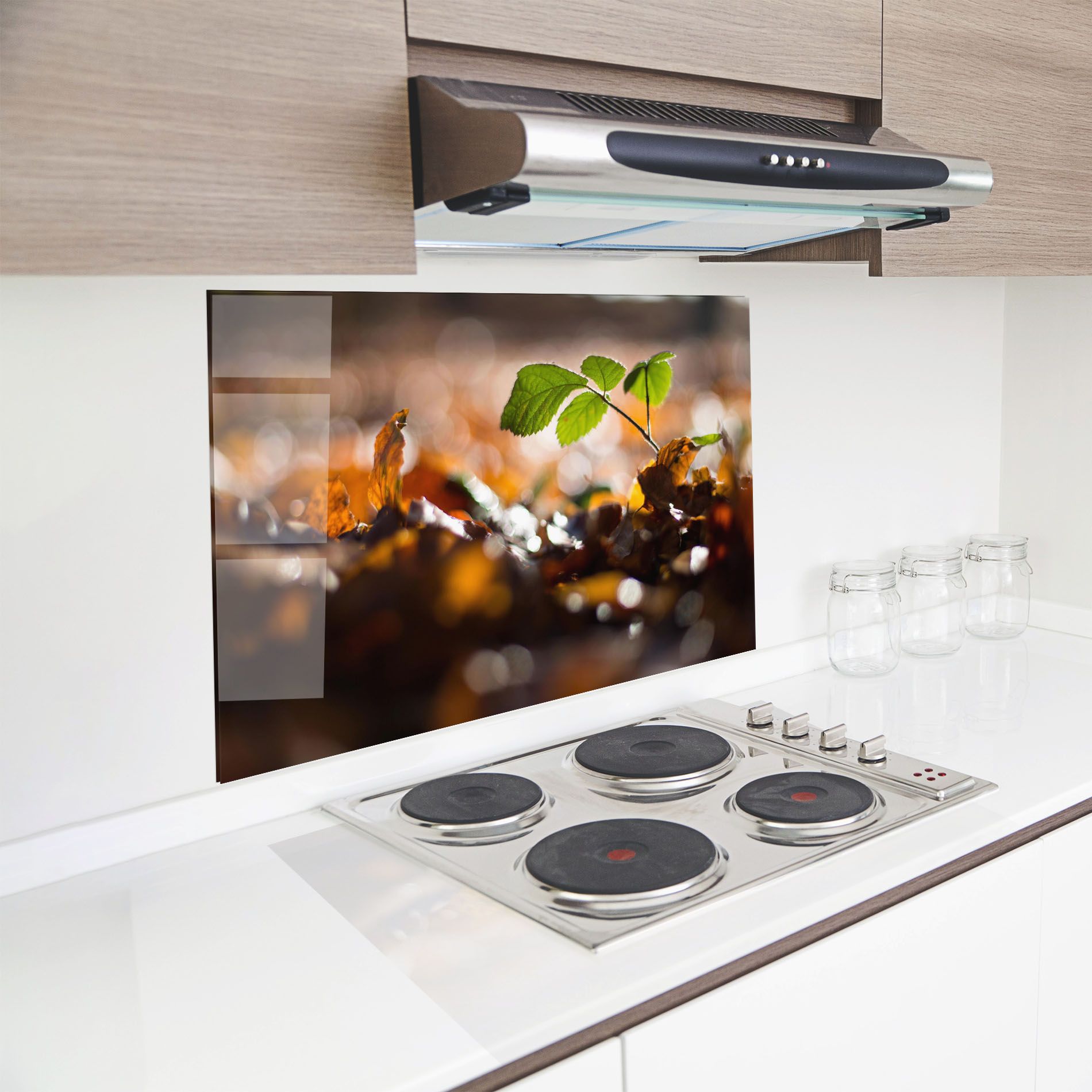 Green Leaf Autumn mockup 8