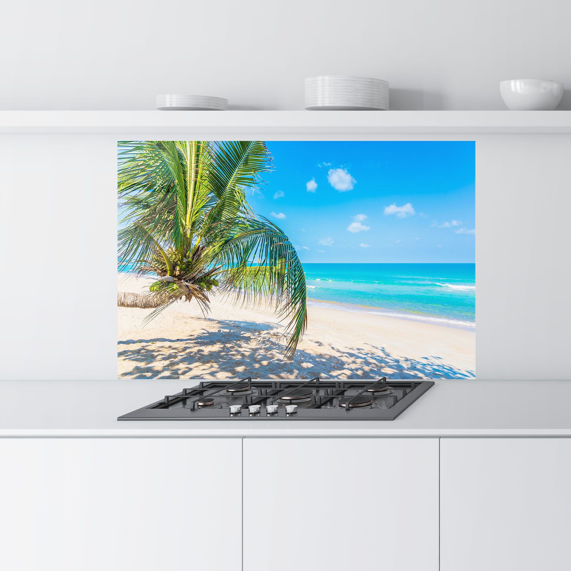 Tropical Beach View mockup 9