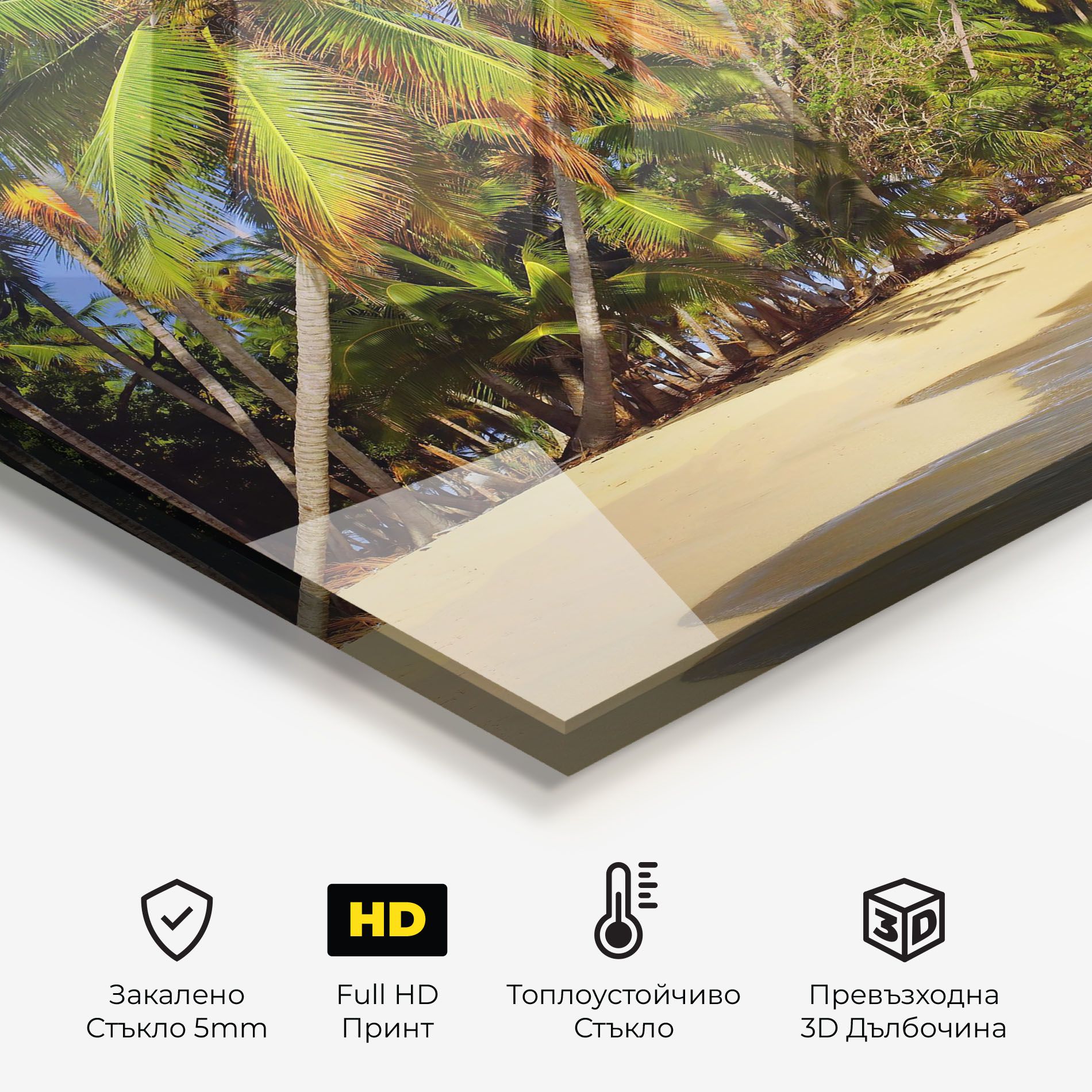 Coconut Tree Sunset mockup 2