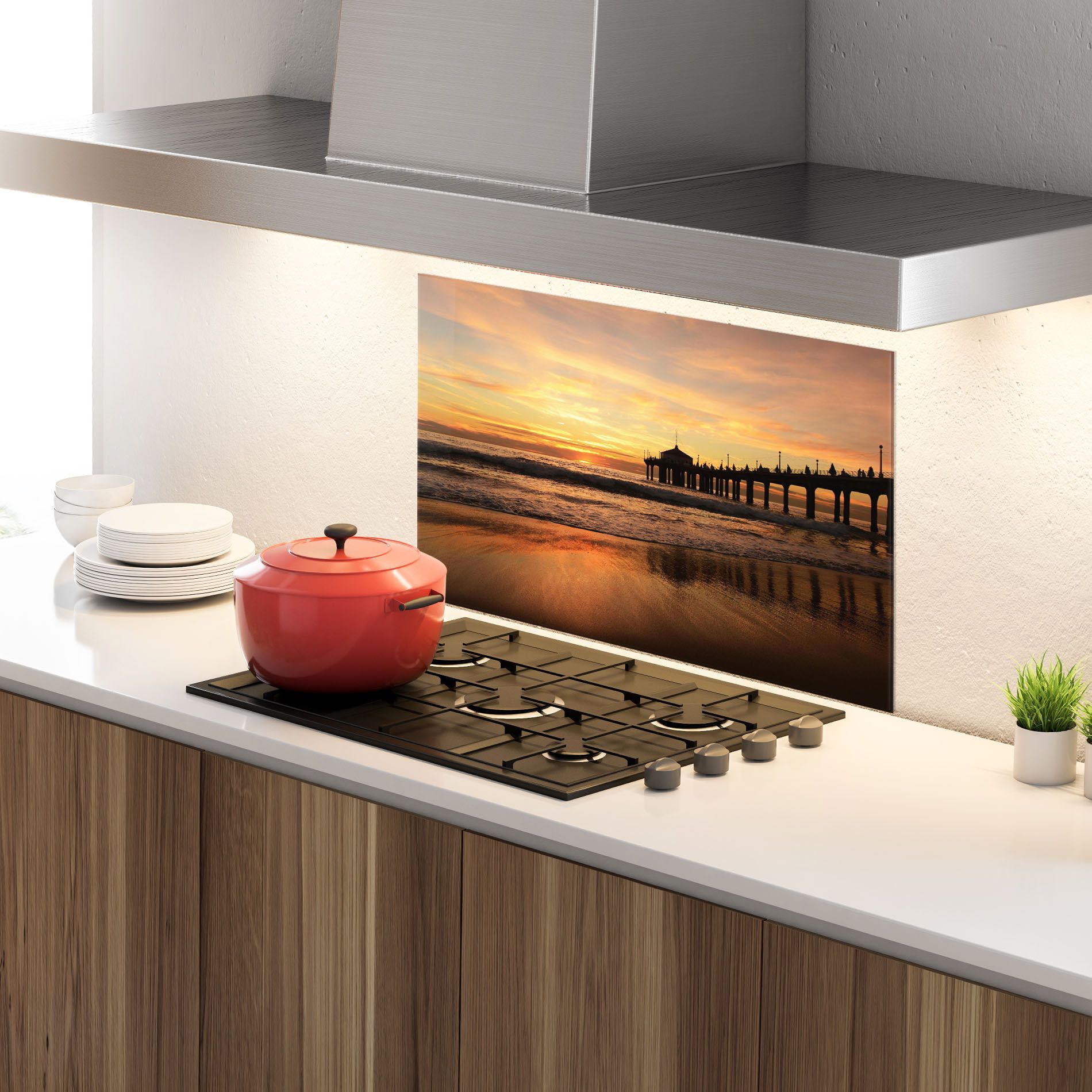 Beach Sunset View mockup 4