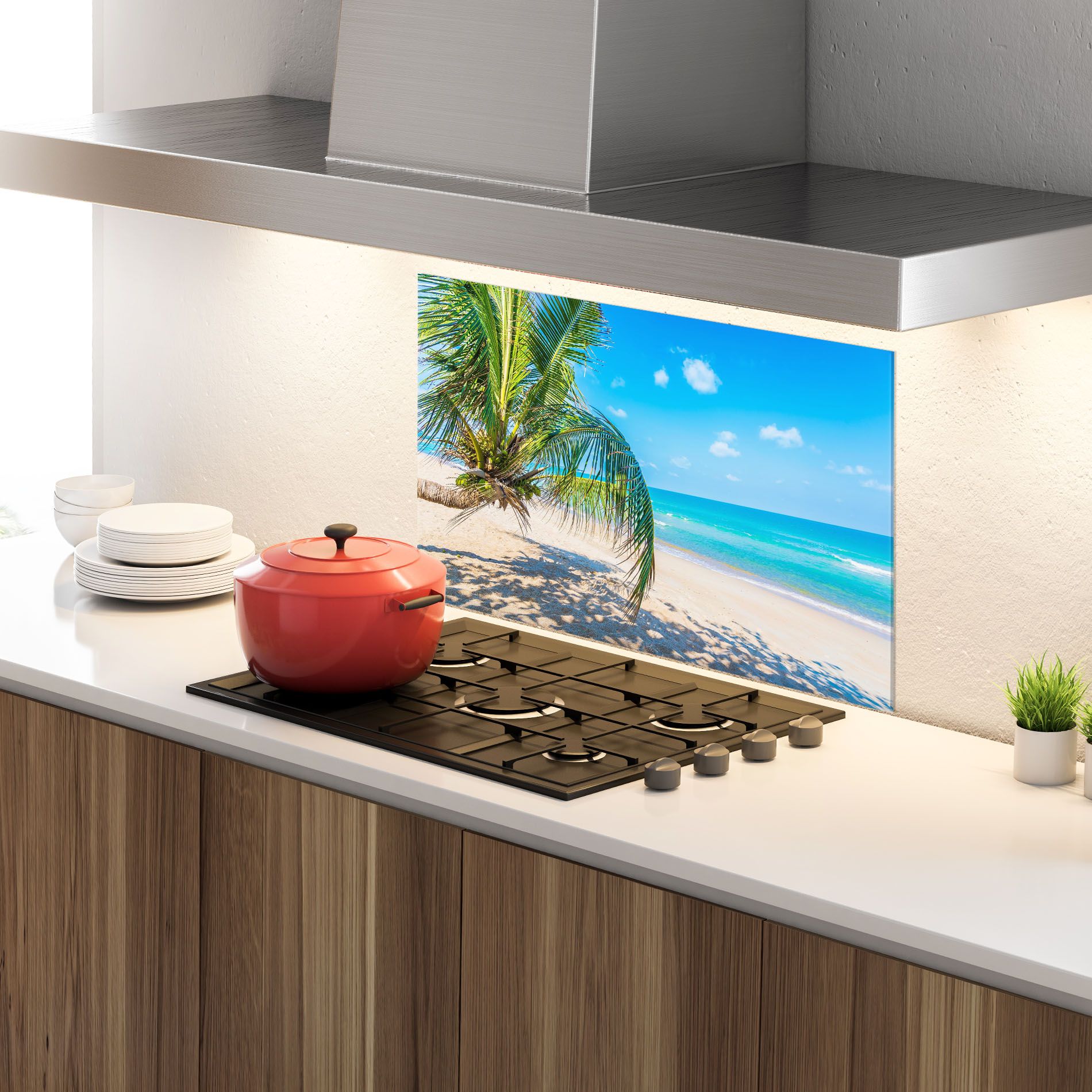 Tropical Beach View mockup 4