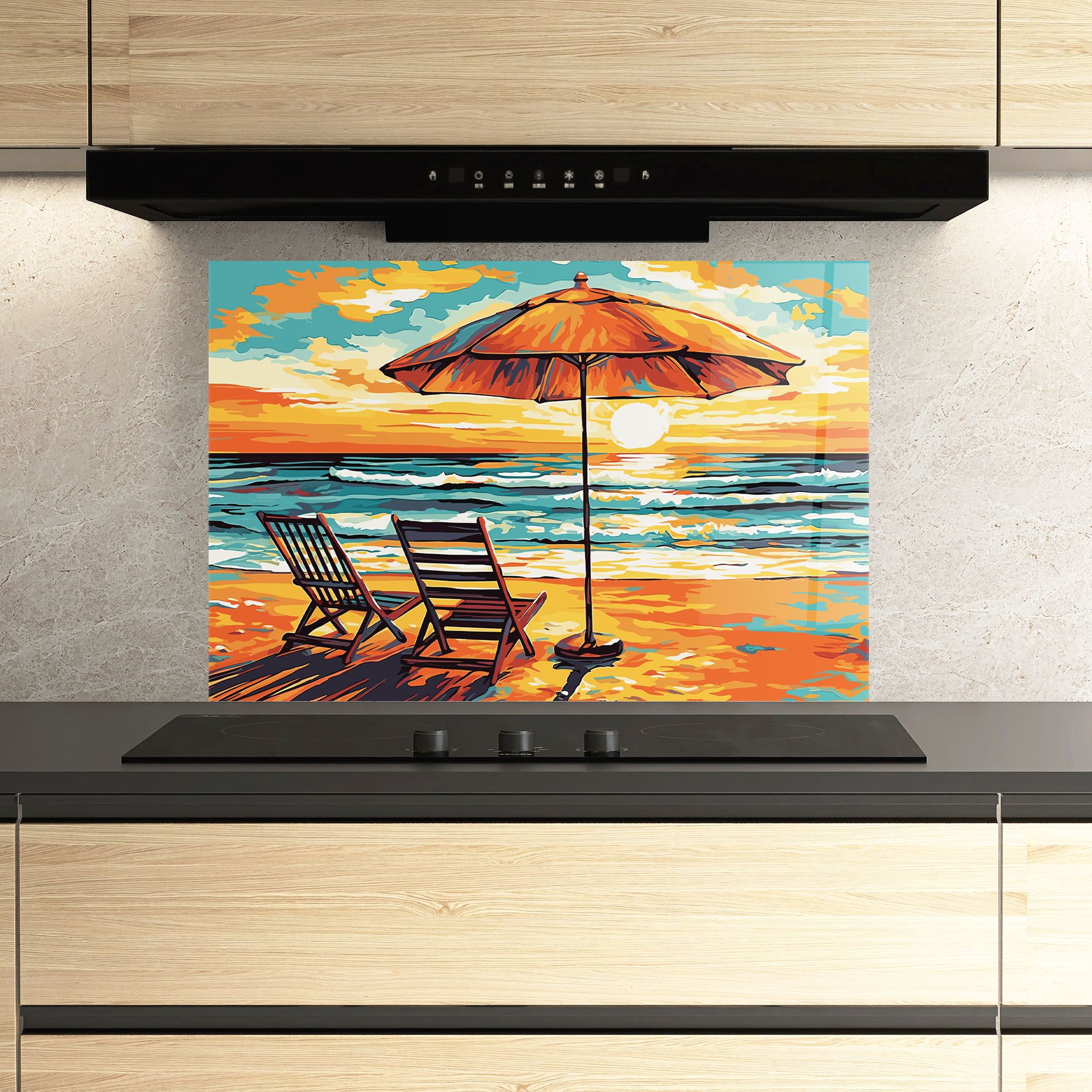 Chair Sunset View mockup 3