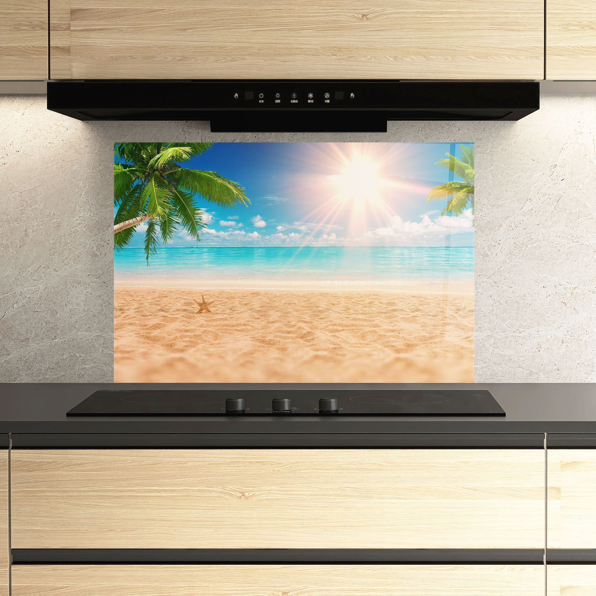 Exotic Beach Ocean mockup 3