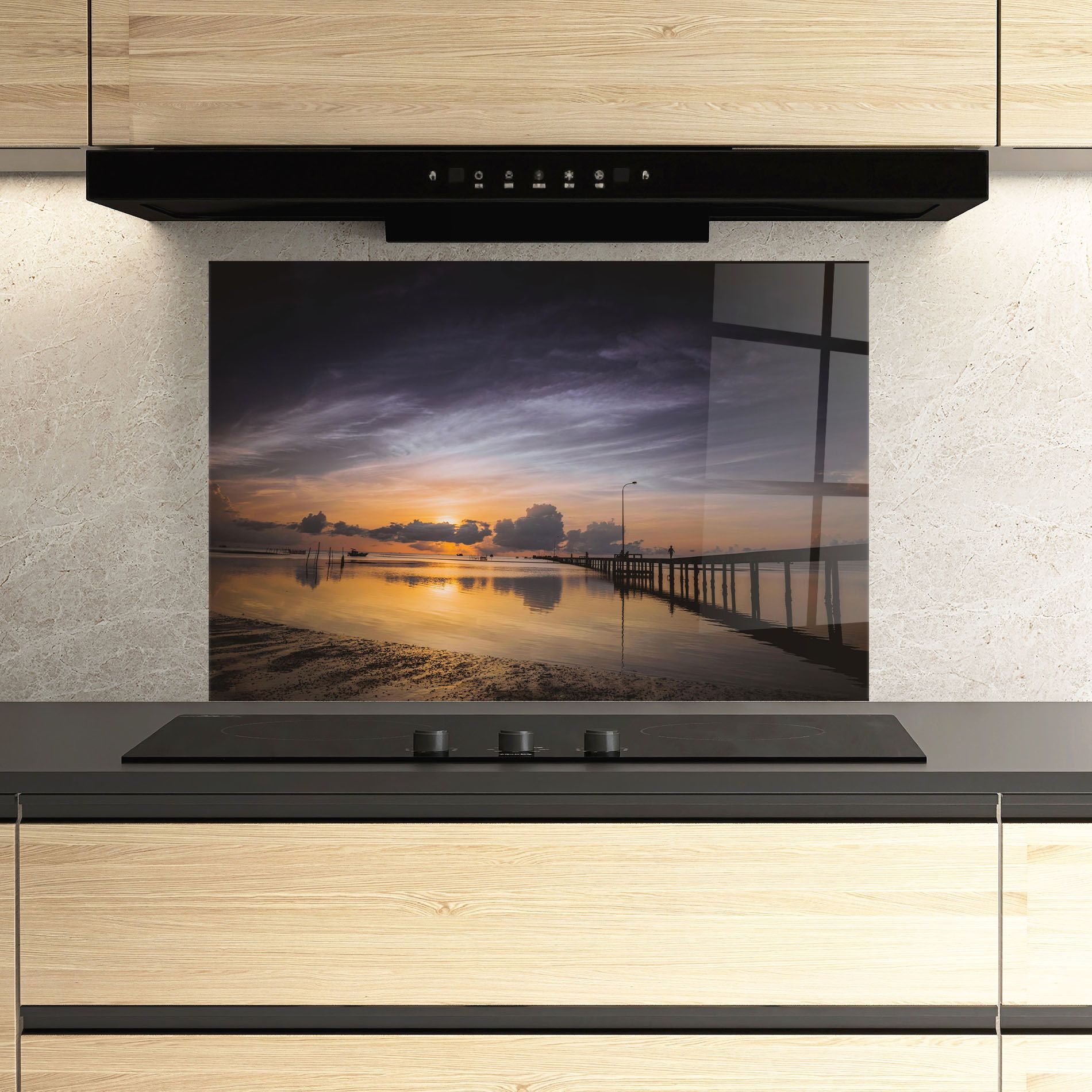 Orange Purple Beach mockup 3