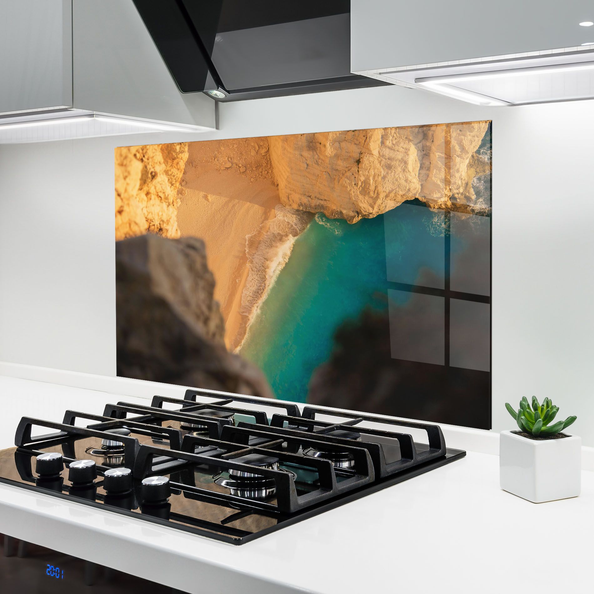 Blue Beach Water mockup 6