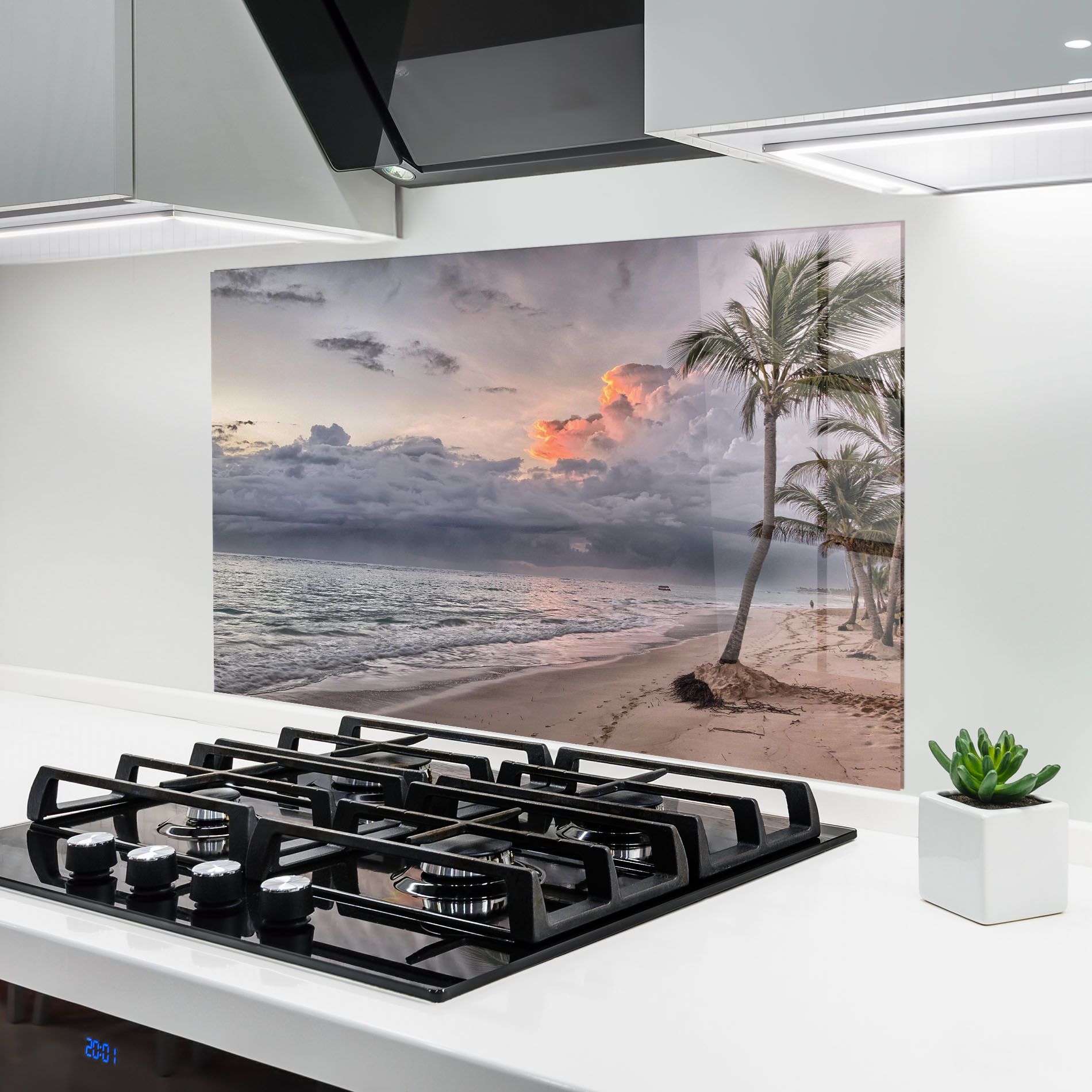 Cloudy Beach mockup 6