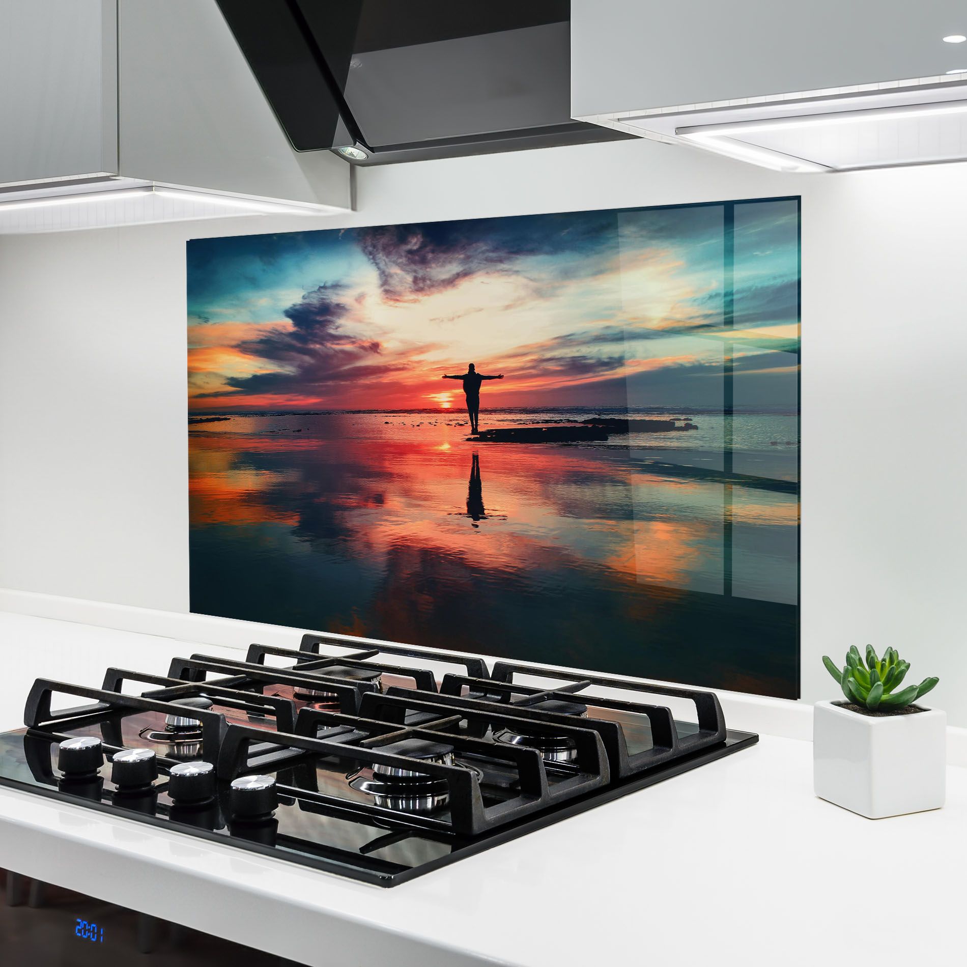 Ocean Sunset Man mockup 6