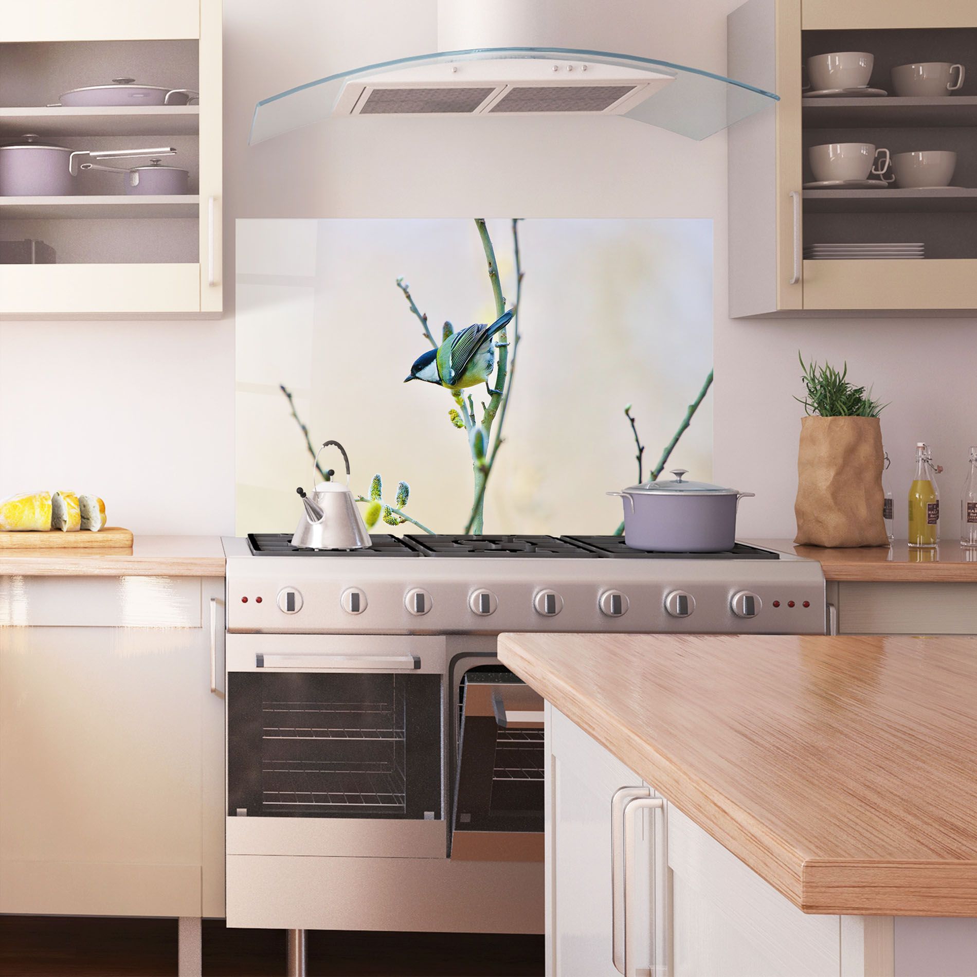 Beautiful Spring Bird mockup 1