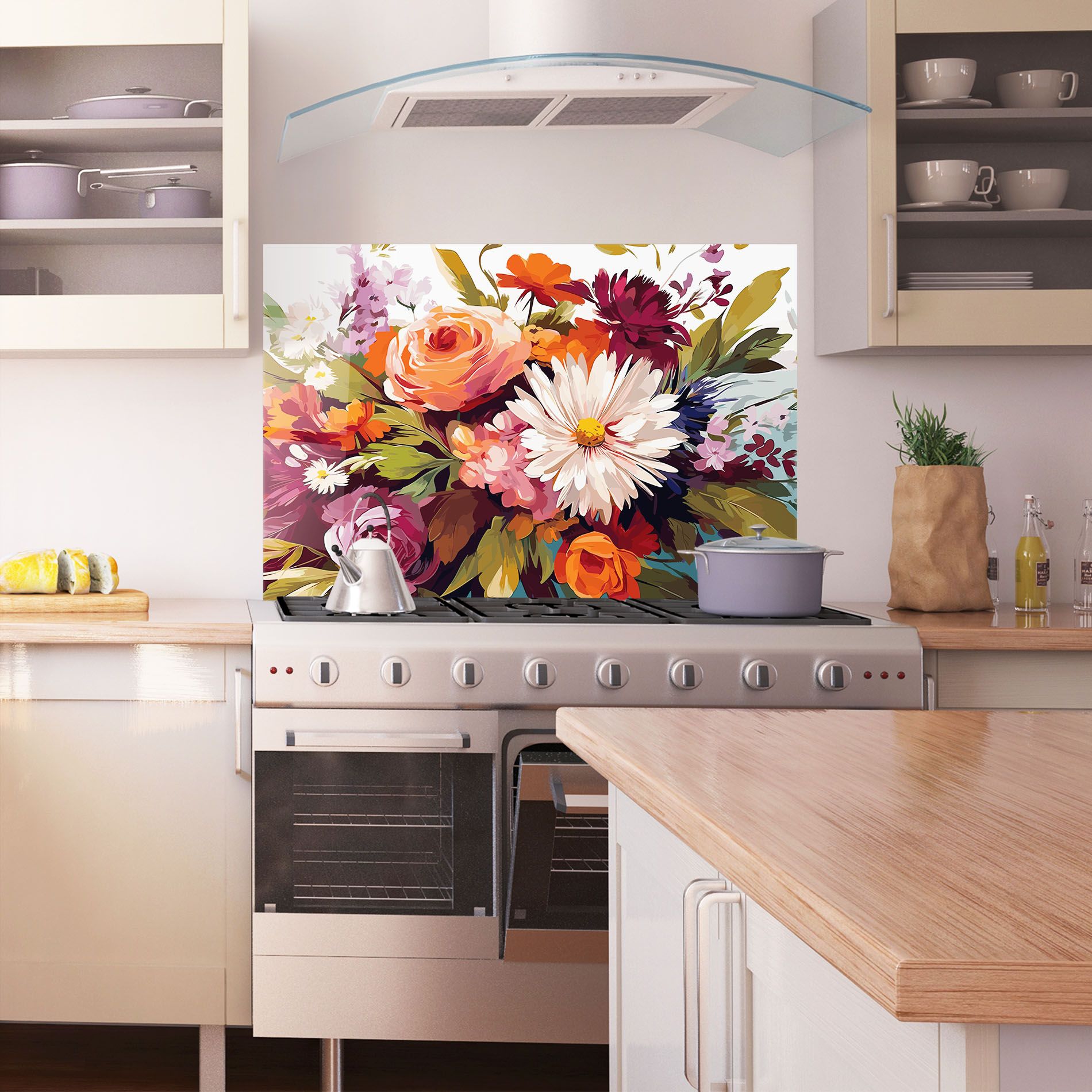 Cream Orange Spring mockup 1