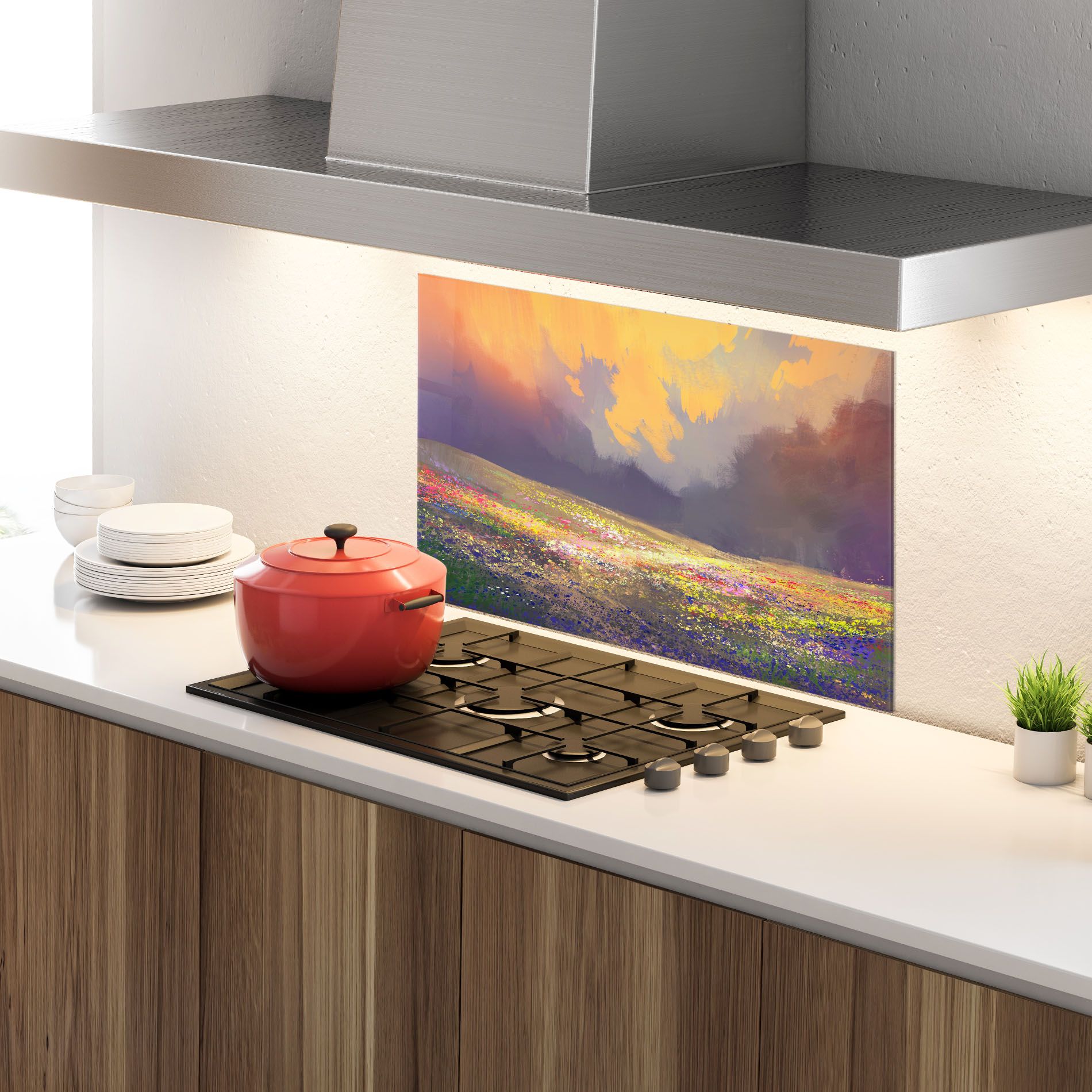 Pretty Spring Field mockup 4