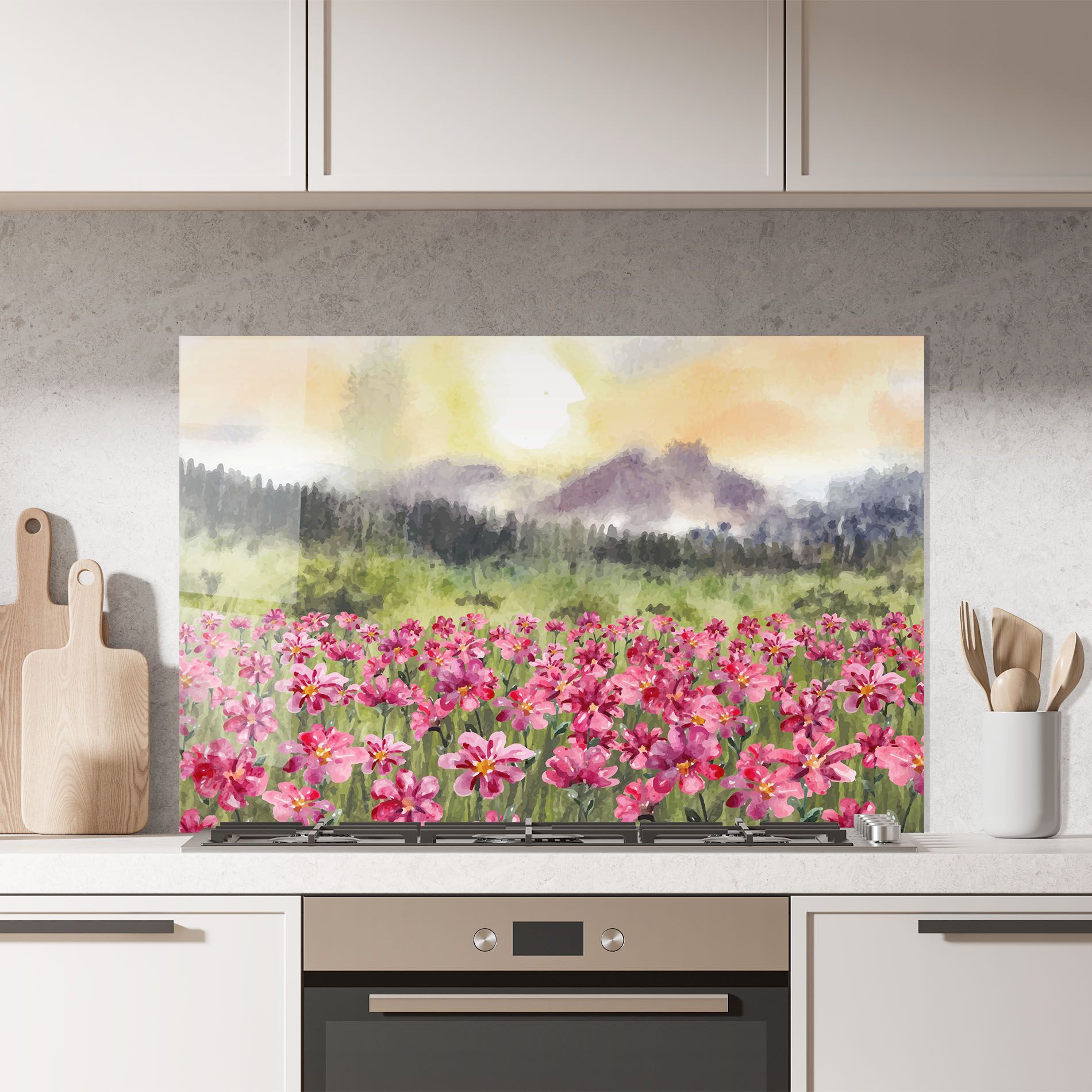 Pink Flower Spring mockup 7