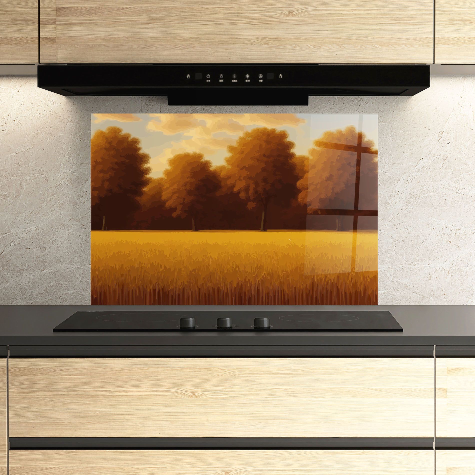 Autumn Country Tree mockup 3