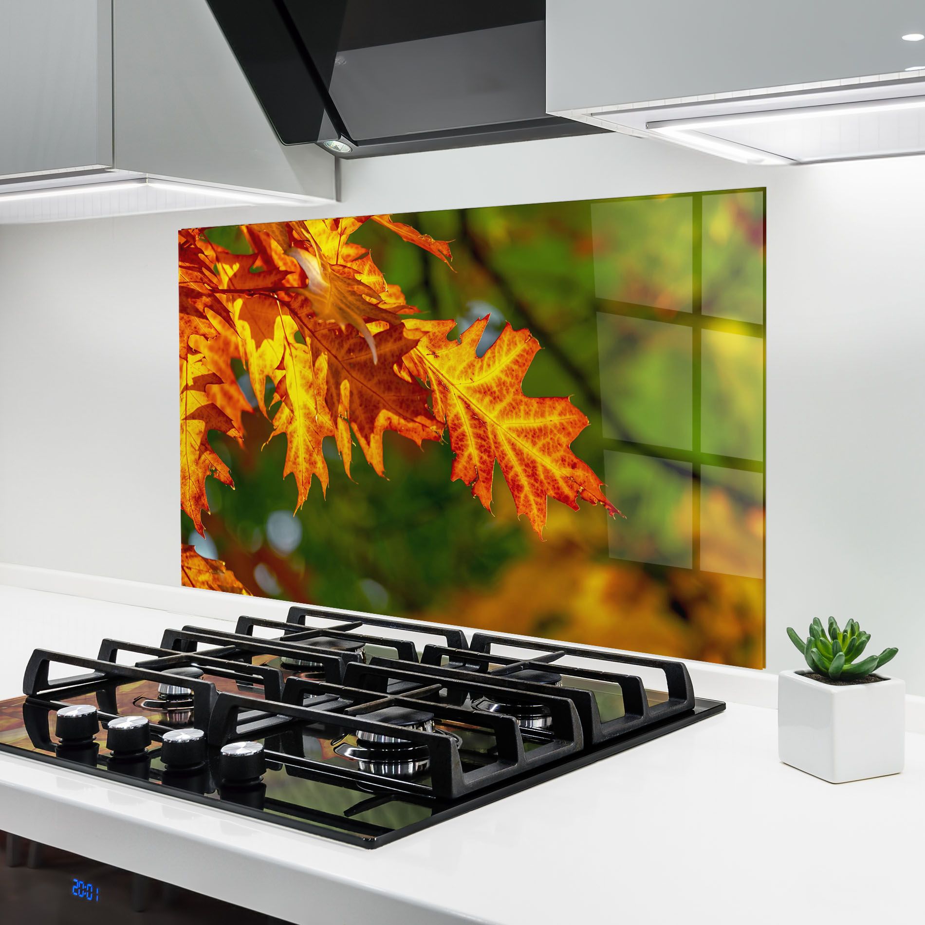 Orange Yellow Leaves mockup 6